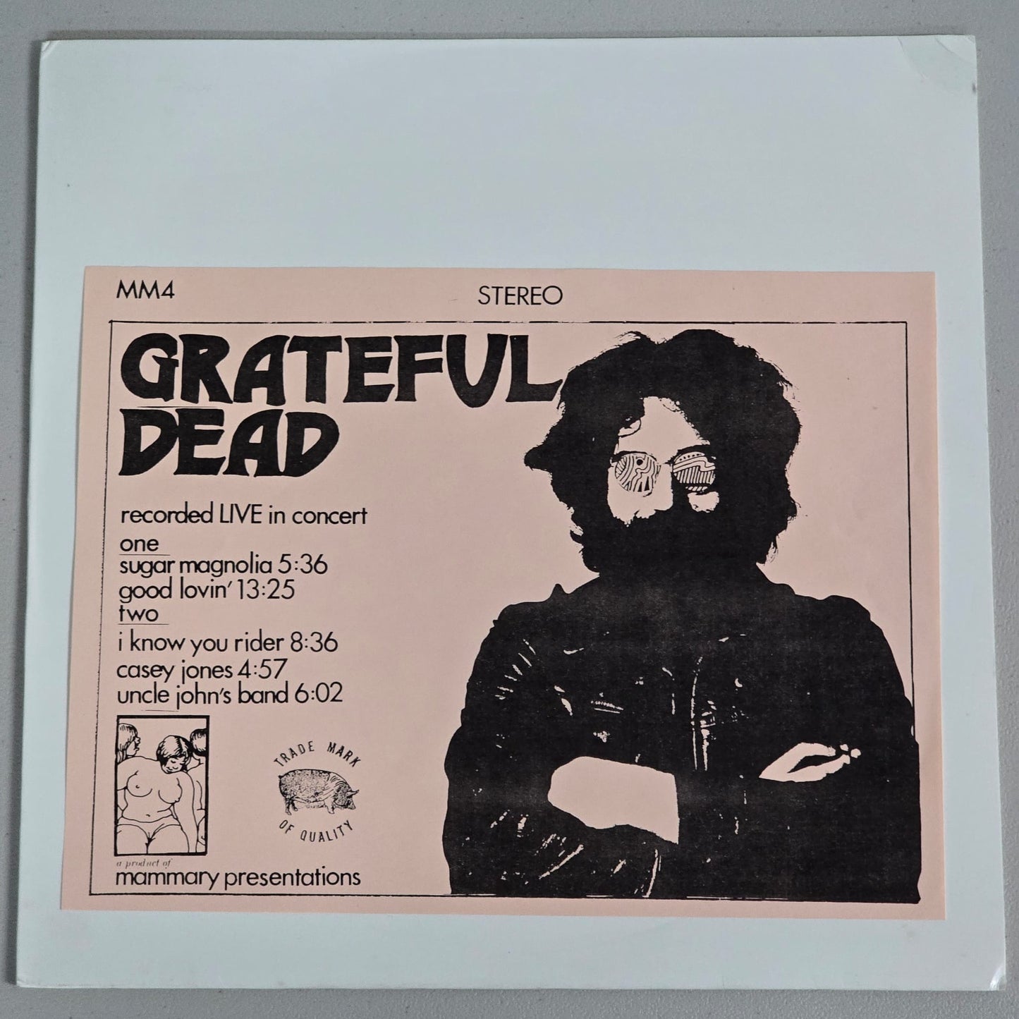 Grateful Dead - Recorded Live in Concert - Lime Green TMOQ