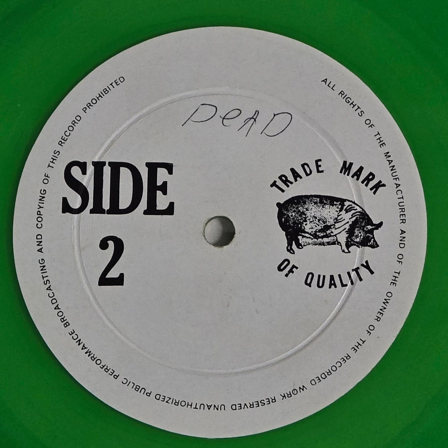 Grateful Dead - Recorded Live in Concert - Lime Green TMOQ