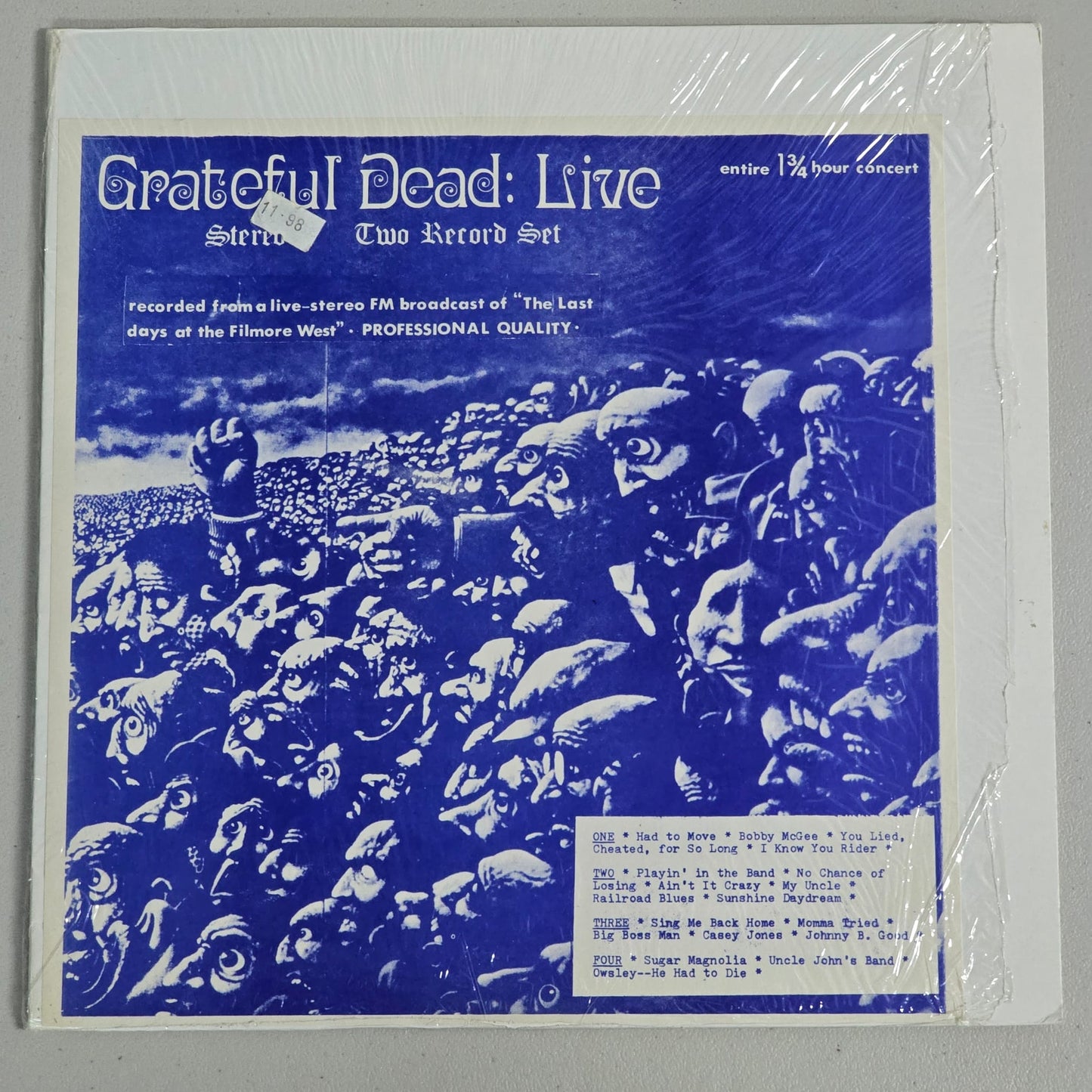 Grateful Dead -  Live at Filmore West