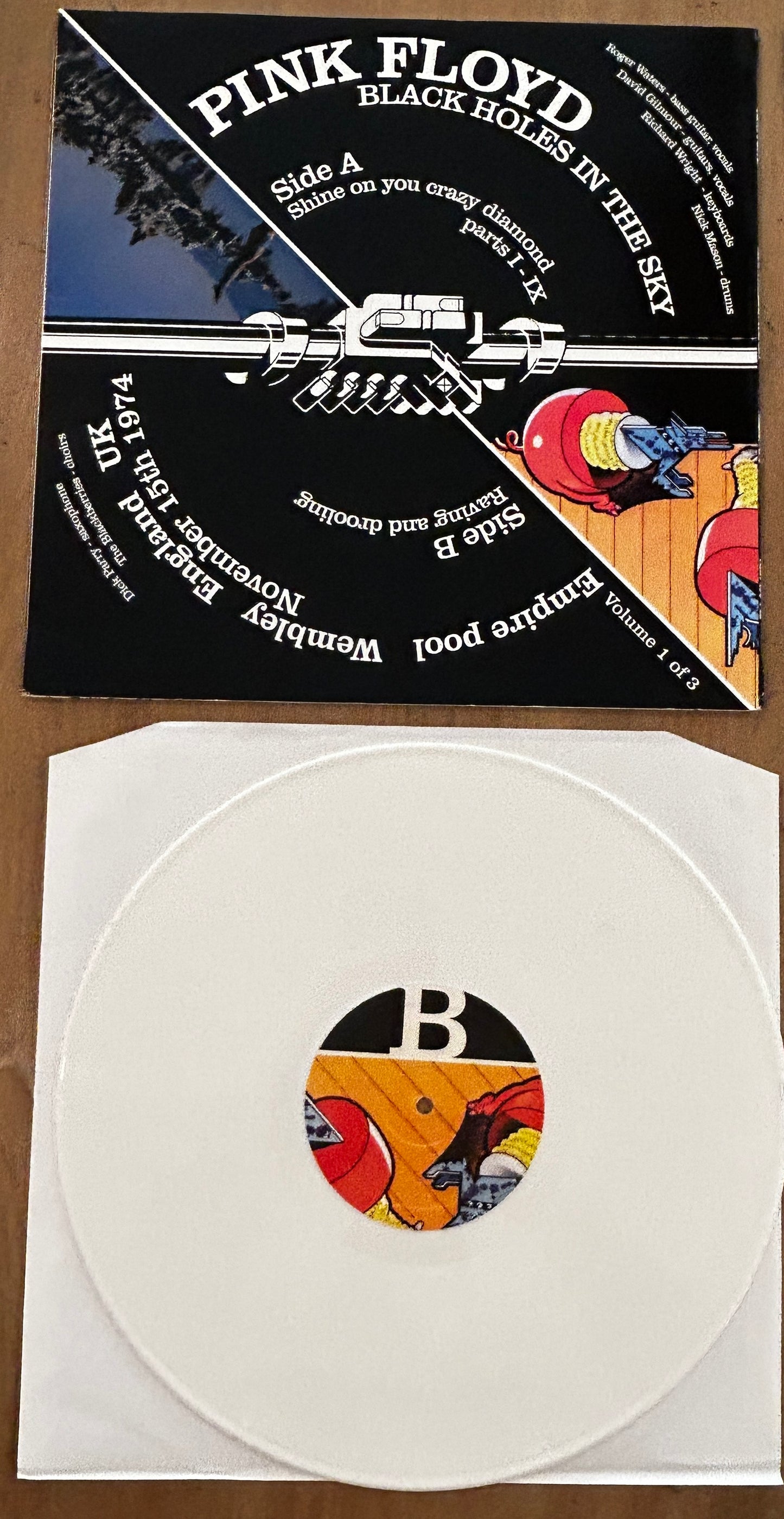 Pink Floyd - Black Holes In The Sky - 3 LP Set