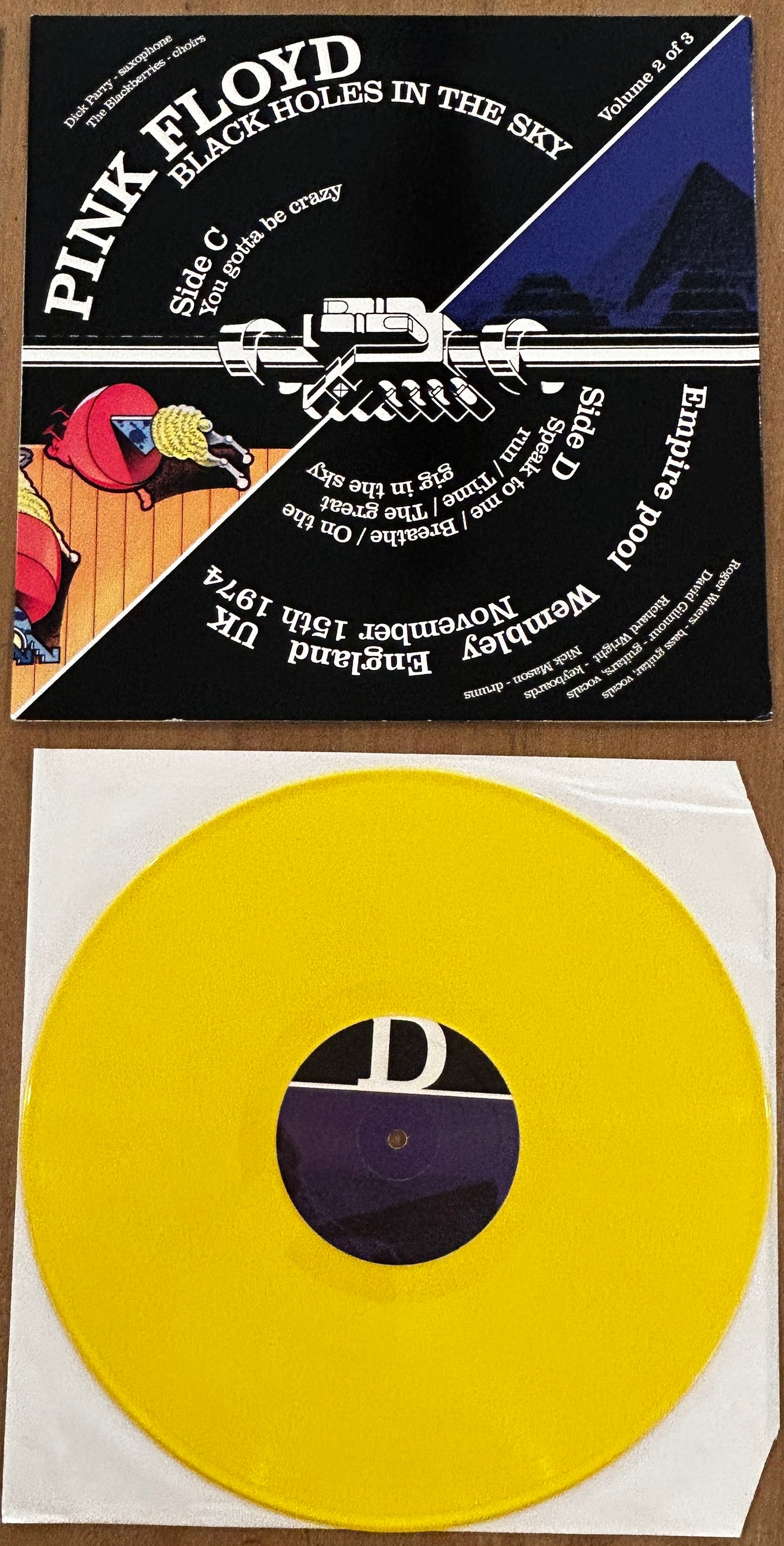 Pink Floyd - Black Holes In The Sky - 3 LP Set