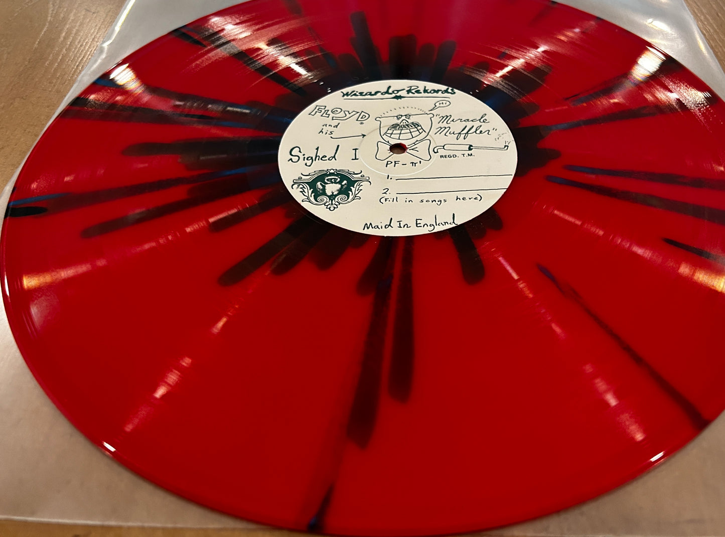 Pink Floyd - The Miracle Muffler (replica) - MCV Wizardo Rekords