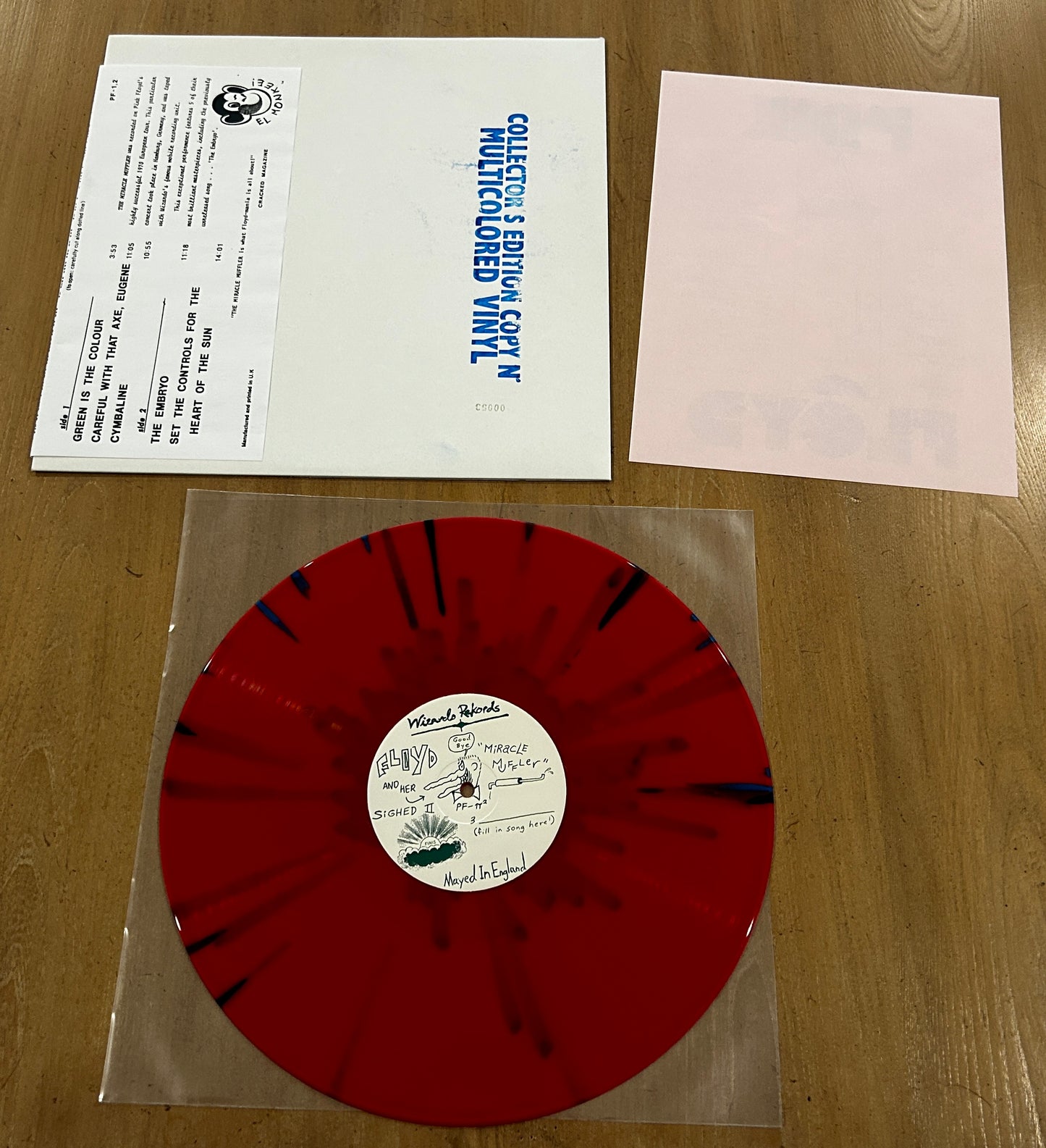 Pink Floyd - The Miracle Muffler (replica) - MCV Wizardo Rekords