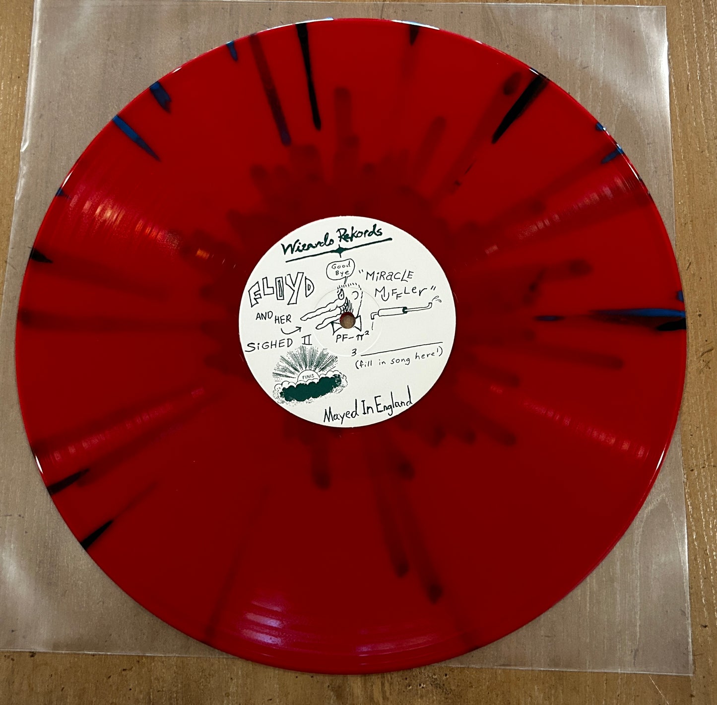 Pink Floyd - The Miracle Muffler (replica) - MCV Wizardo Rekords