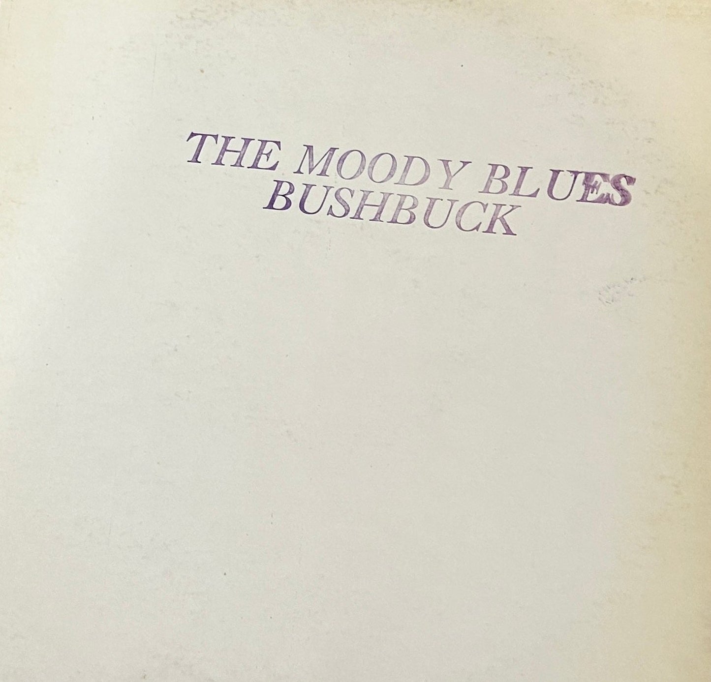 Moody Blues - Bushbuck - TMOQ Orange