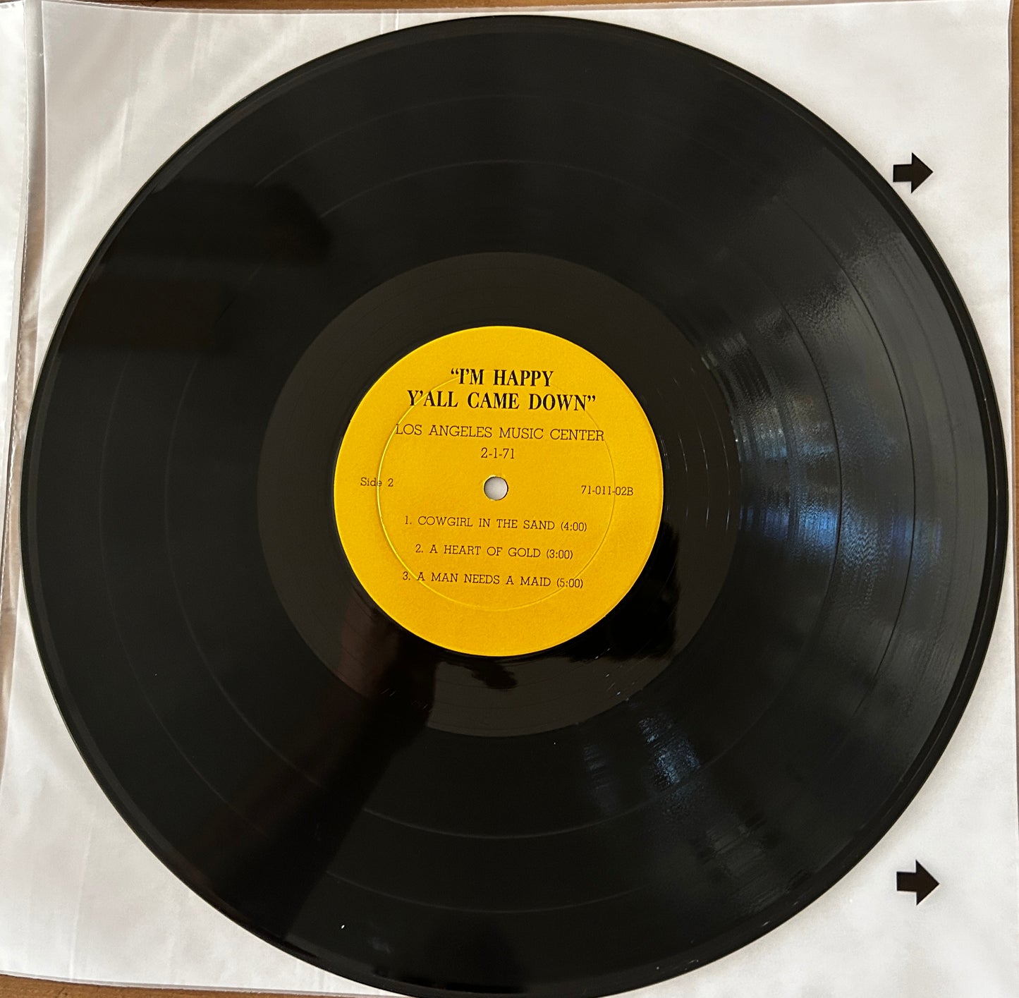 Neil Young - I'm Glad Y'all Came Down on Rubber Dubber