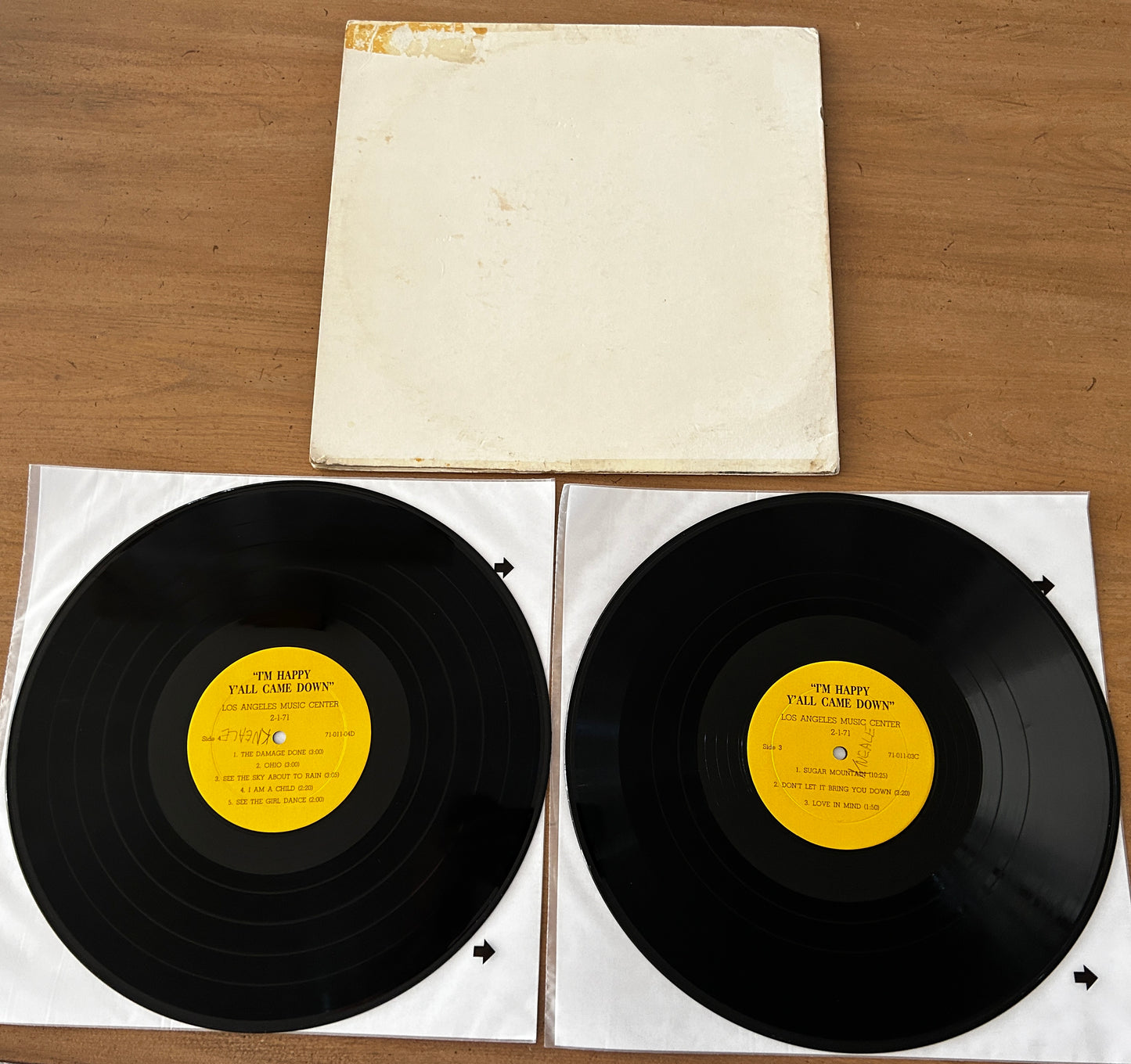 Neil Young - I'm Glad Y'all Came Down on Rubber Dubber