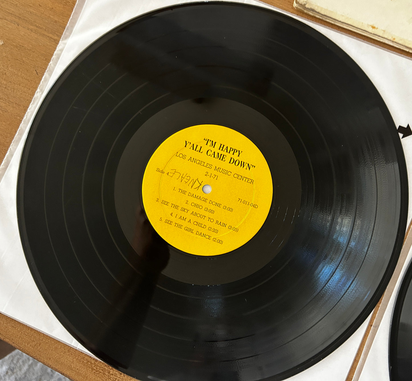 Neil Young - I'm Glad Y'all Came Down on Rubber Dubber