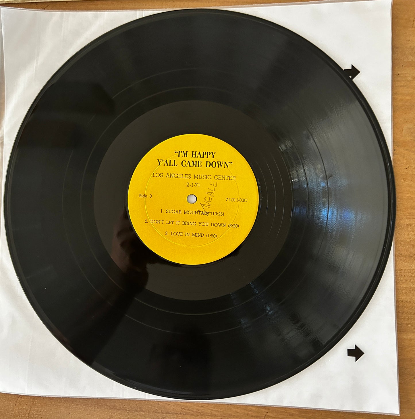 Neil Young - I'm Glad Y'all Came Down on Rubber Dubber