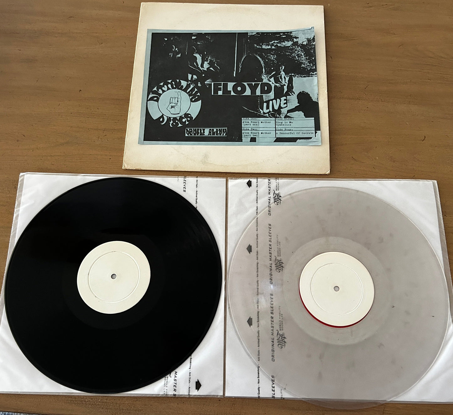 Pink Floyd - Floyd Live - Clear/Black