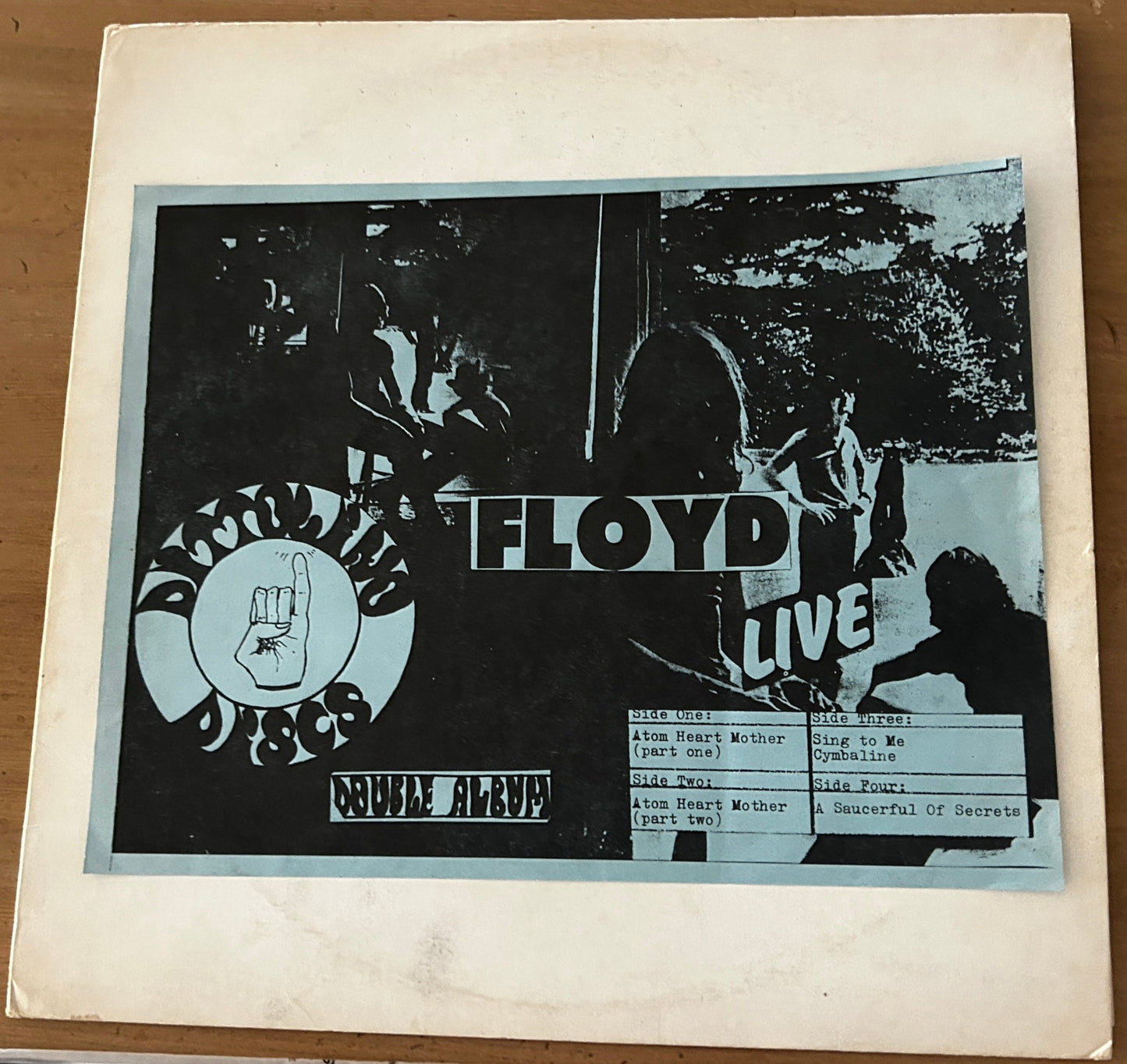 Pink Floyd - Floyd Live - Clear/Black