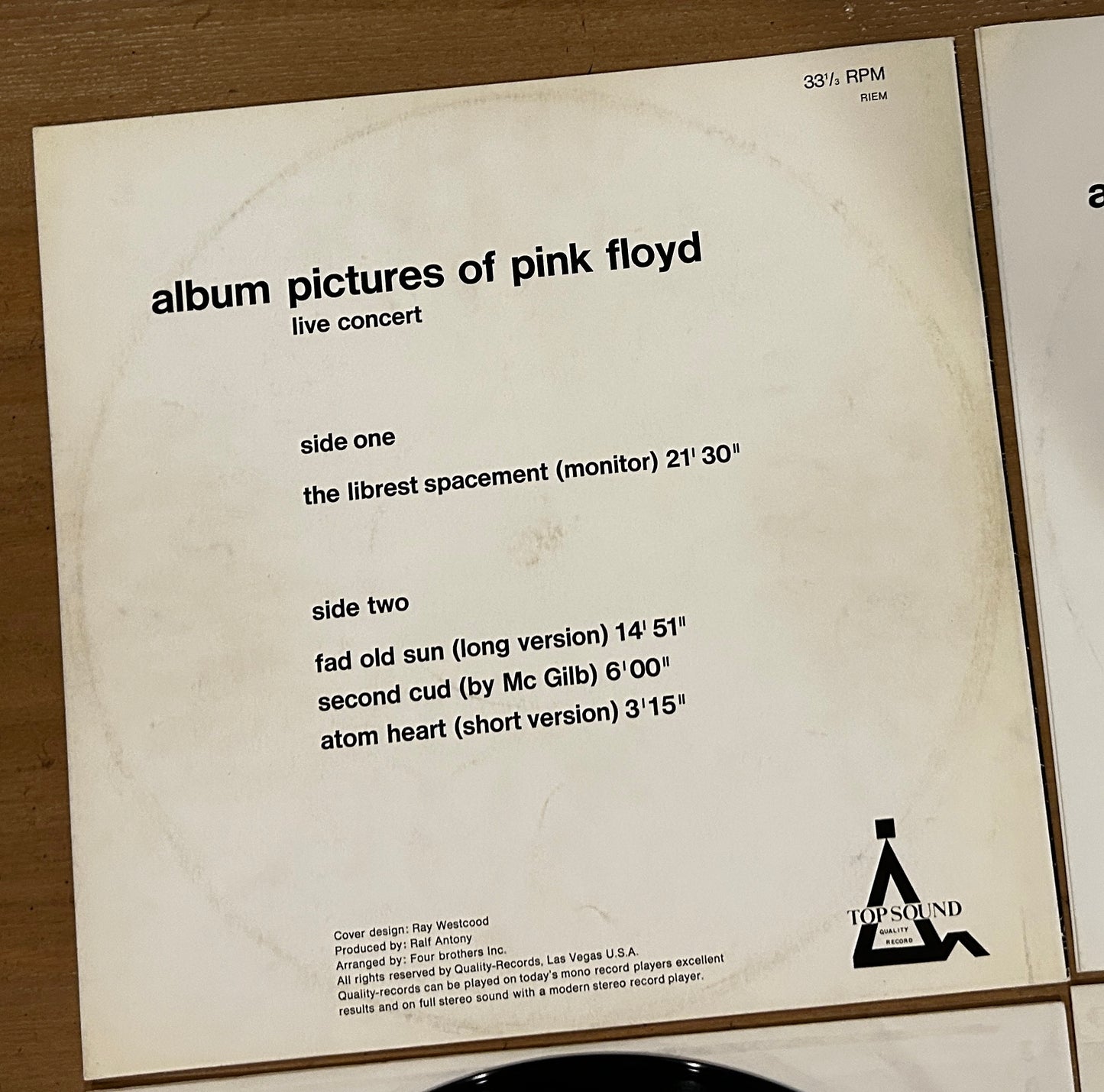 Pink Floyd - Pictures Of Pink Floyd Volume One & Two