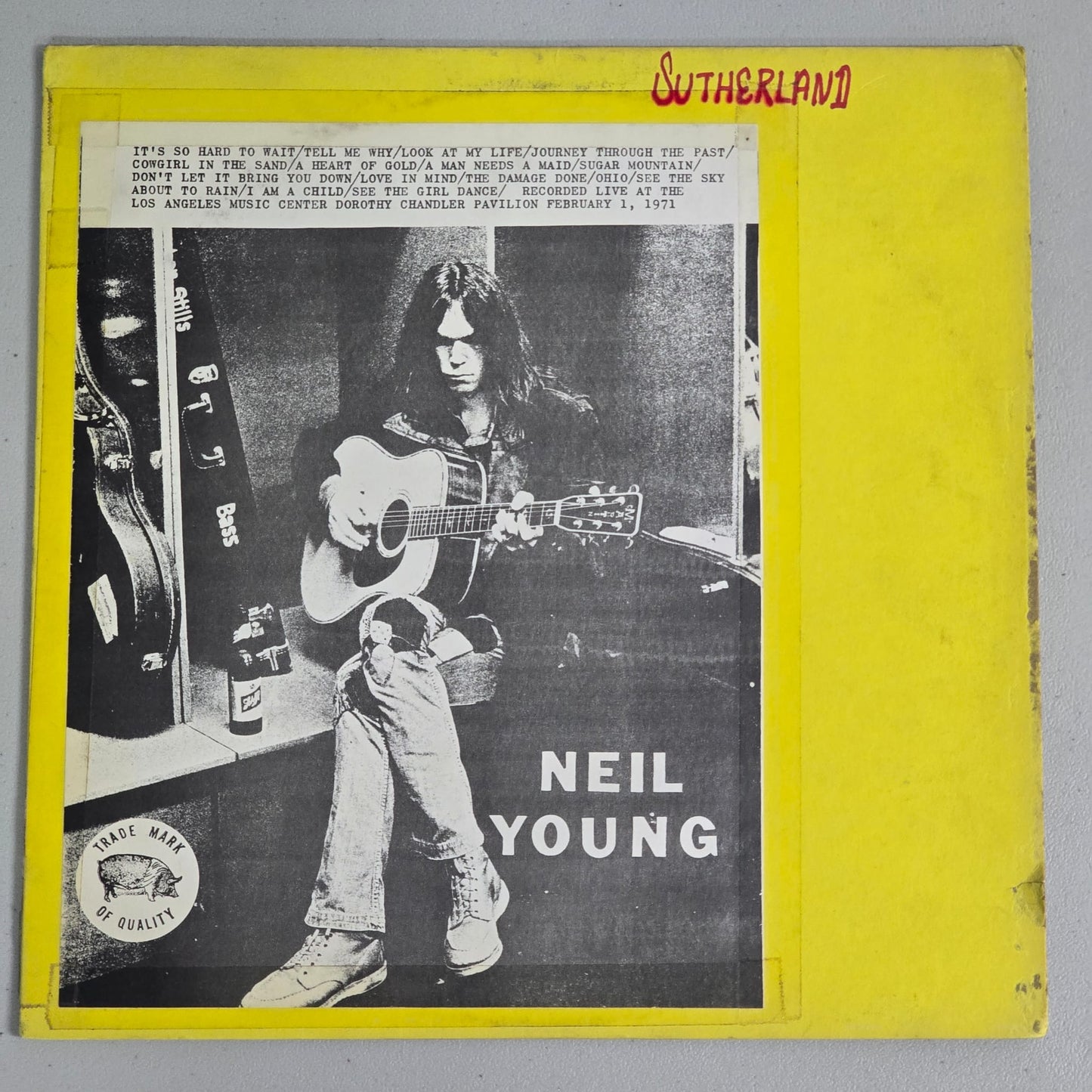 Neil Young - Live at The Los Angeles Music Center