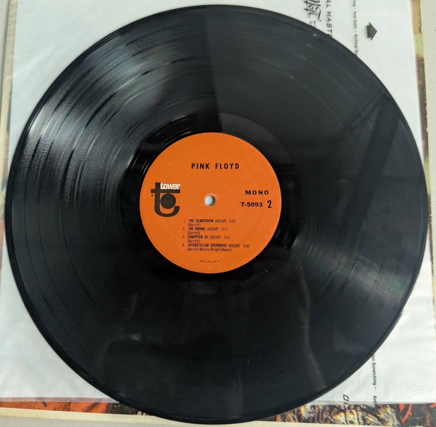 Pink Floyd 'Piper At The Gates Of Dawn' US Mono on Tower