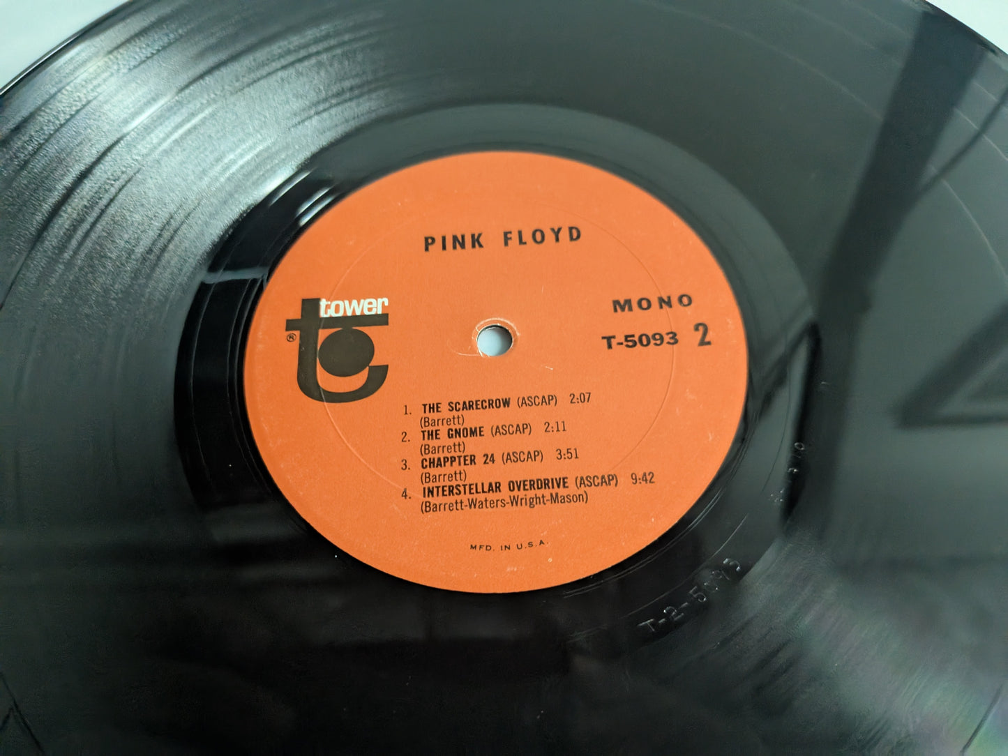 Pink Floyd 'Piper At The Gates Of Dawn' US Mono on Tower
