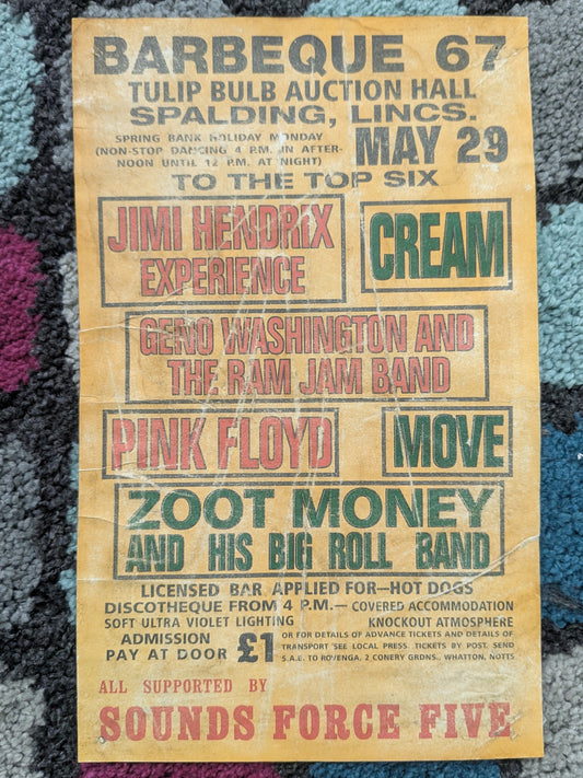 Pink Floyd - Barbeque ’67 – Spalding, England (May 29, 1967)