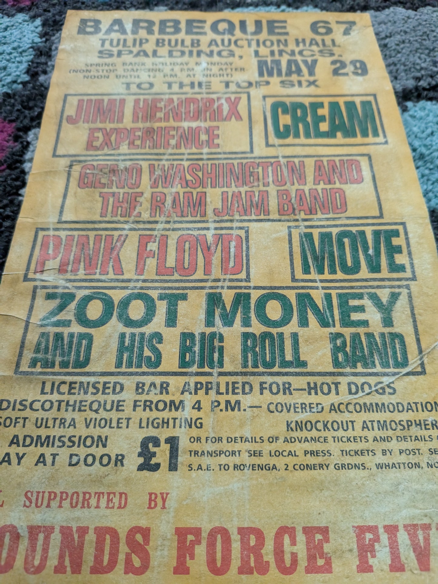 Pink Floyd - Barbeque ’67 – Spalding, England (May 29, 1967)