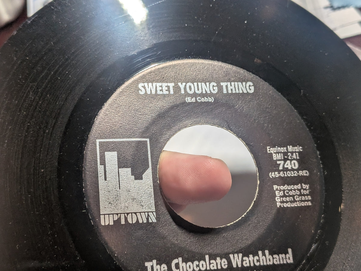 The Chocolate Watchband – Sweet Young Thing / Baby Blue – 1967 US Uptown – VG
