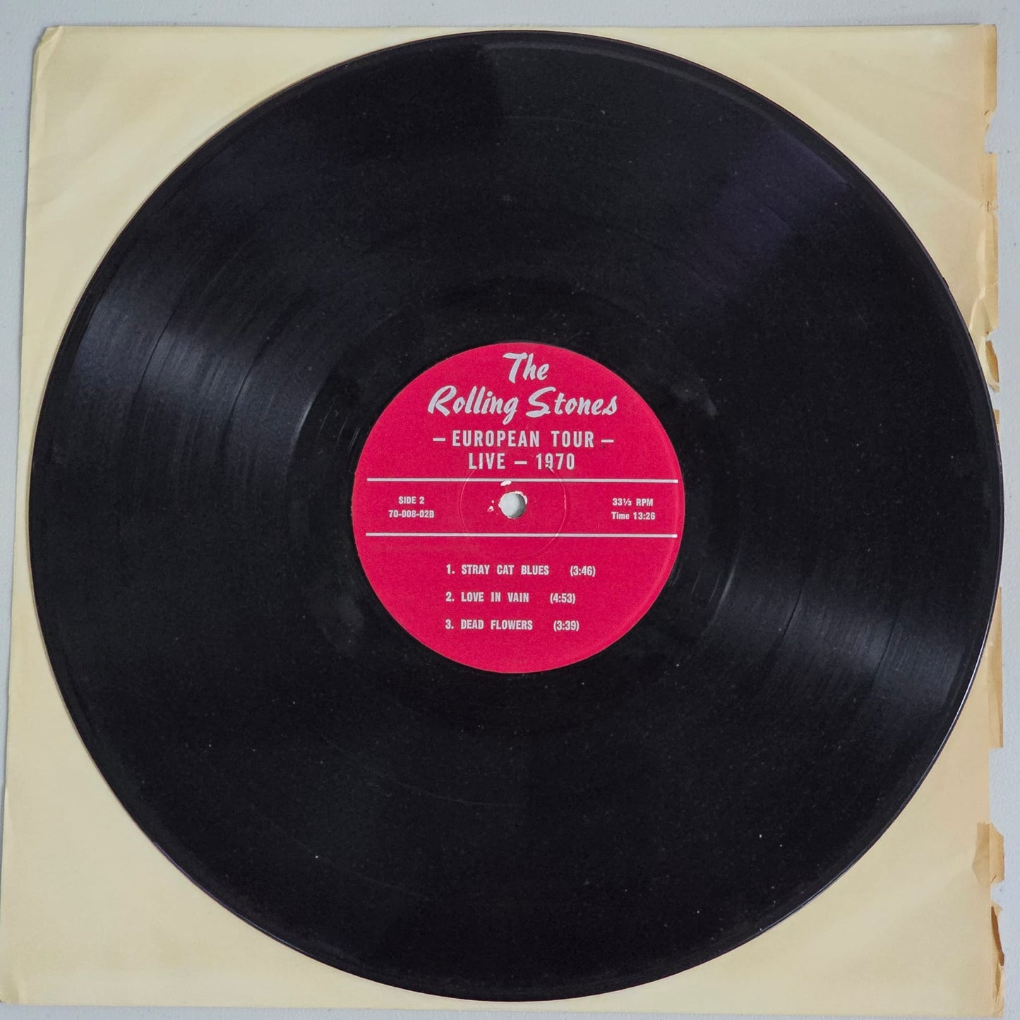 Rolling Stones - European Tour Live 1970 - 2LP