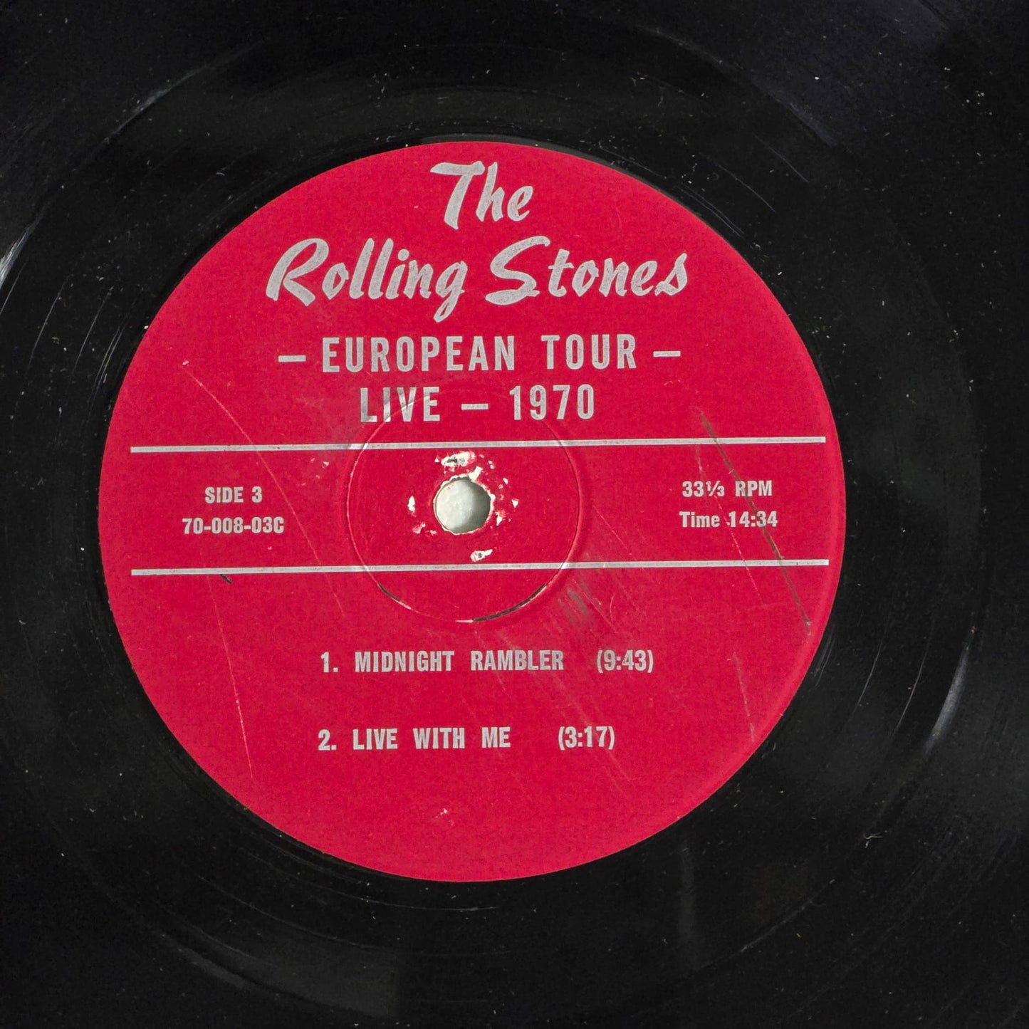 Rolling Stones - European Tour Live 1970 - 2LP
