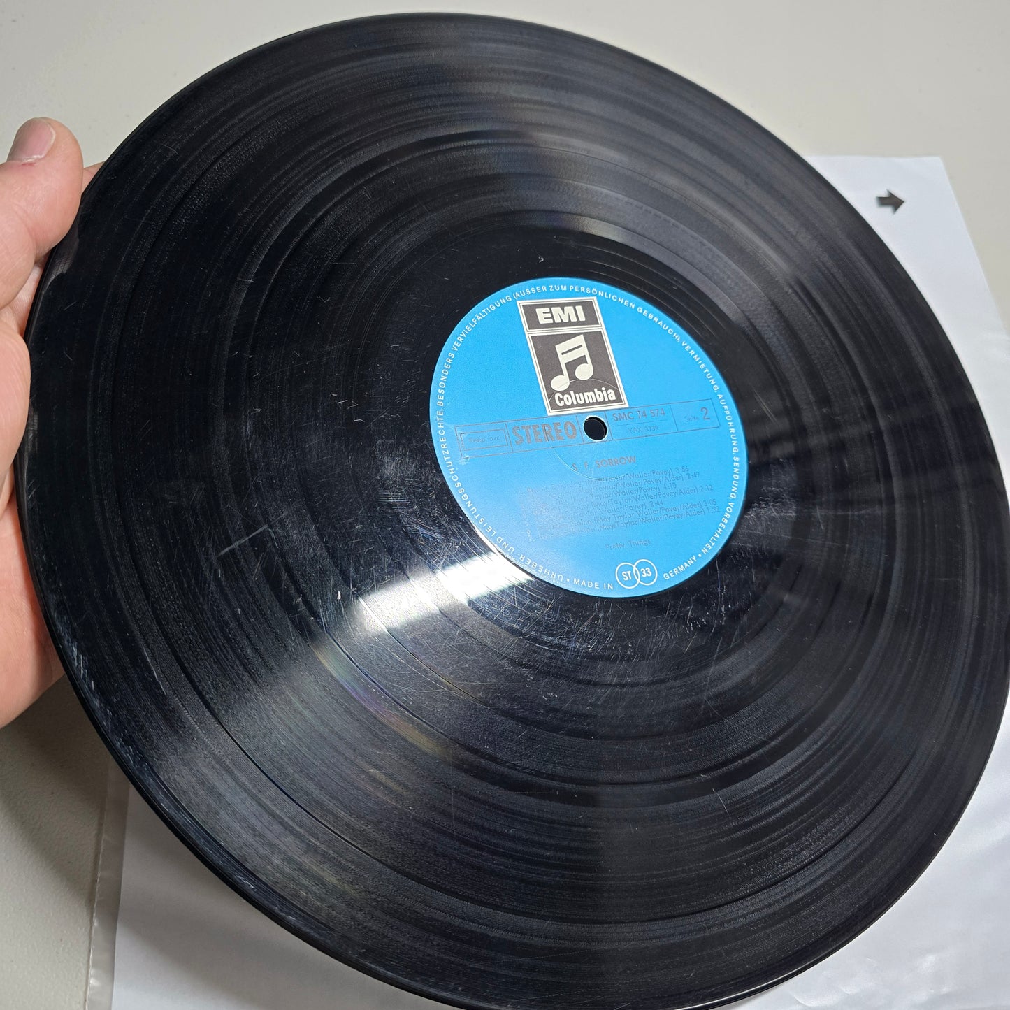 S F Sorrow - German 1968 LP Stereo (Charity)