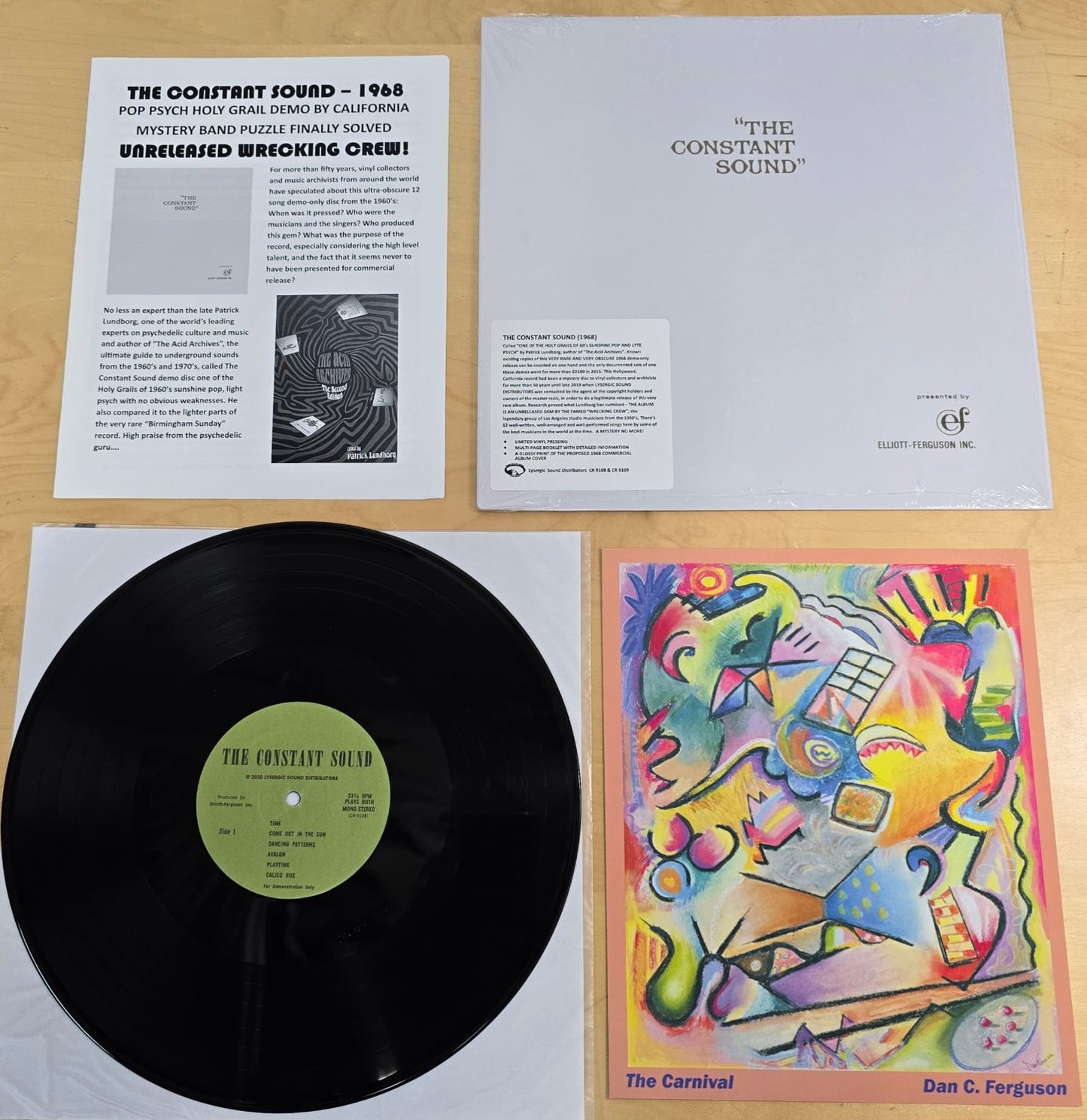 The Constant Sound - US 2020 LP Reissue