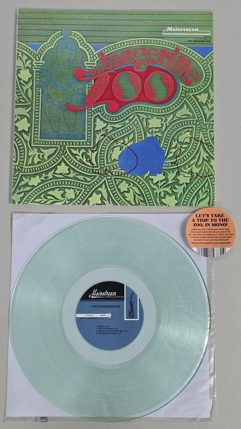 The Tangerine Zoo - US 2024 Mono Reissue