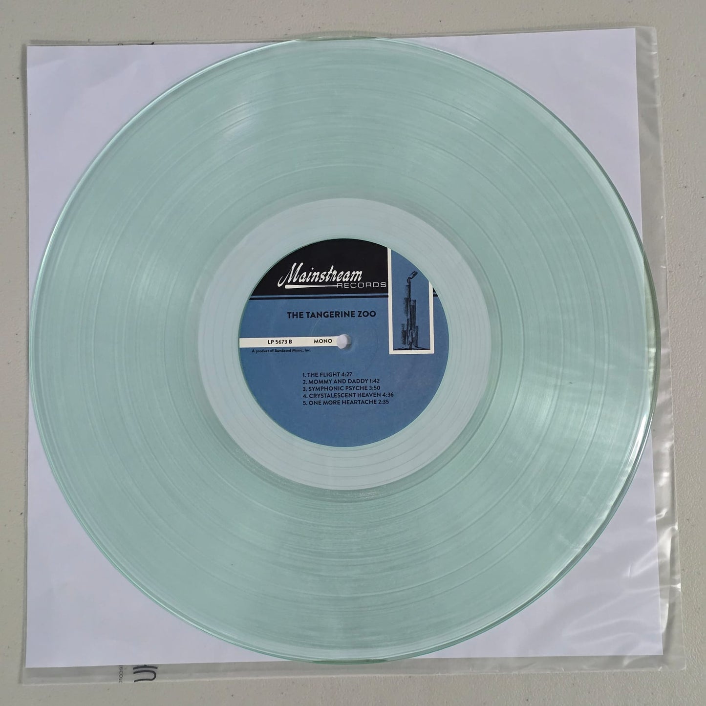 The Tangerine Zoo - US 2024 Mono Reissue