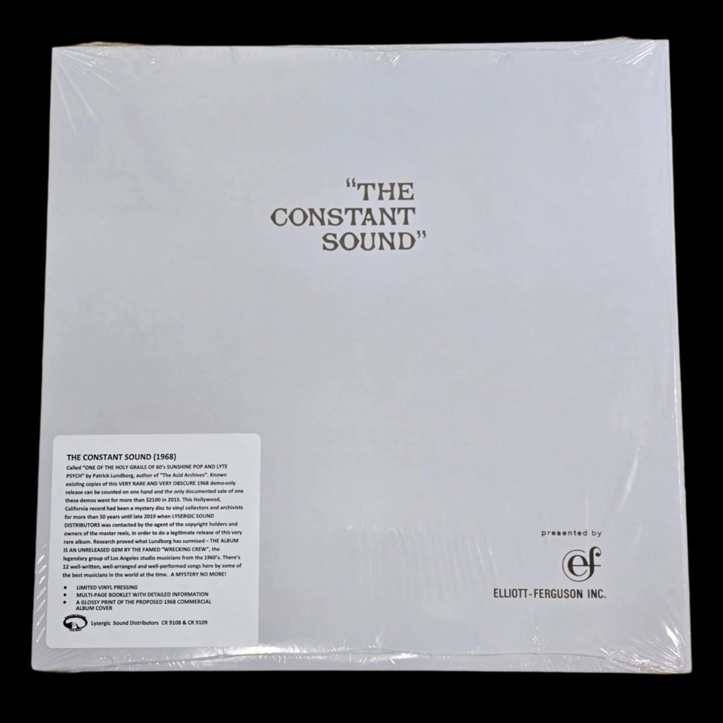 The Constant Sound - US 2020 LP Reissue