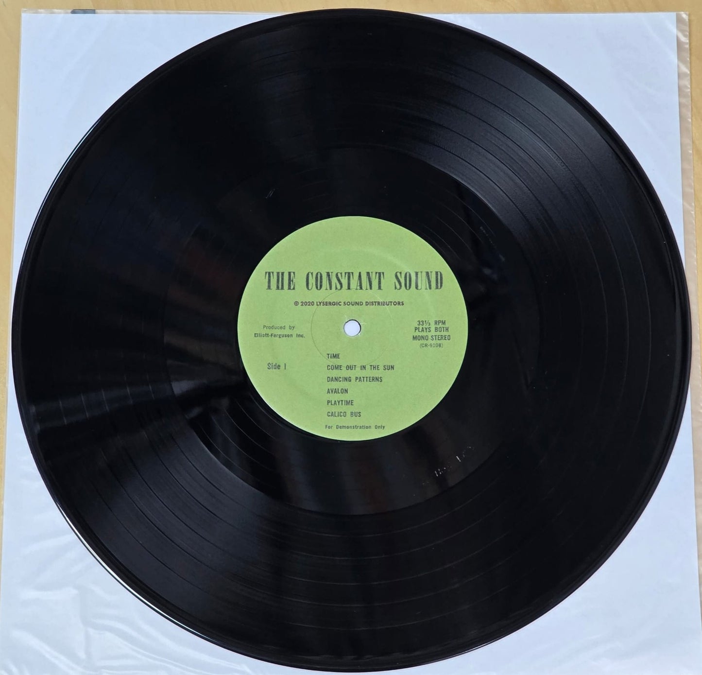 The Constant Sound - US 2020 LP Reissue