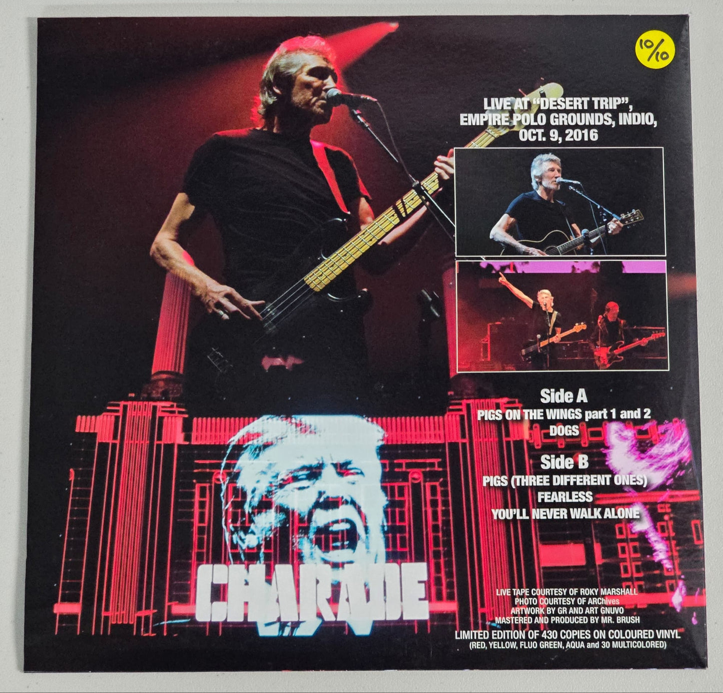 Roger Waters - Big Man Pig Man - Clear Vinyl