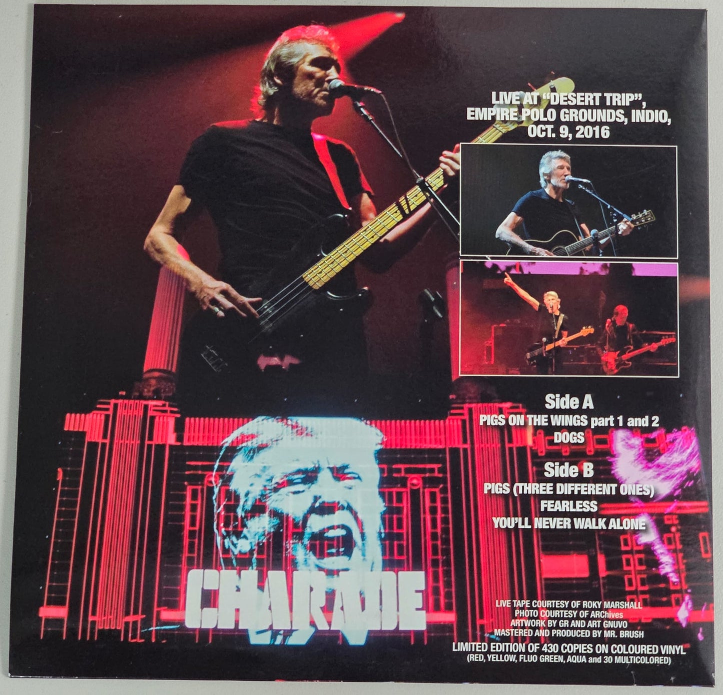 Roger Waters - Big Man Pig Man - Yellow Vinyl
