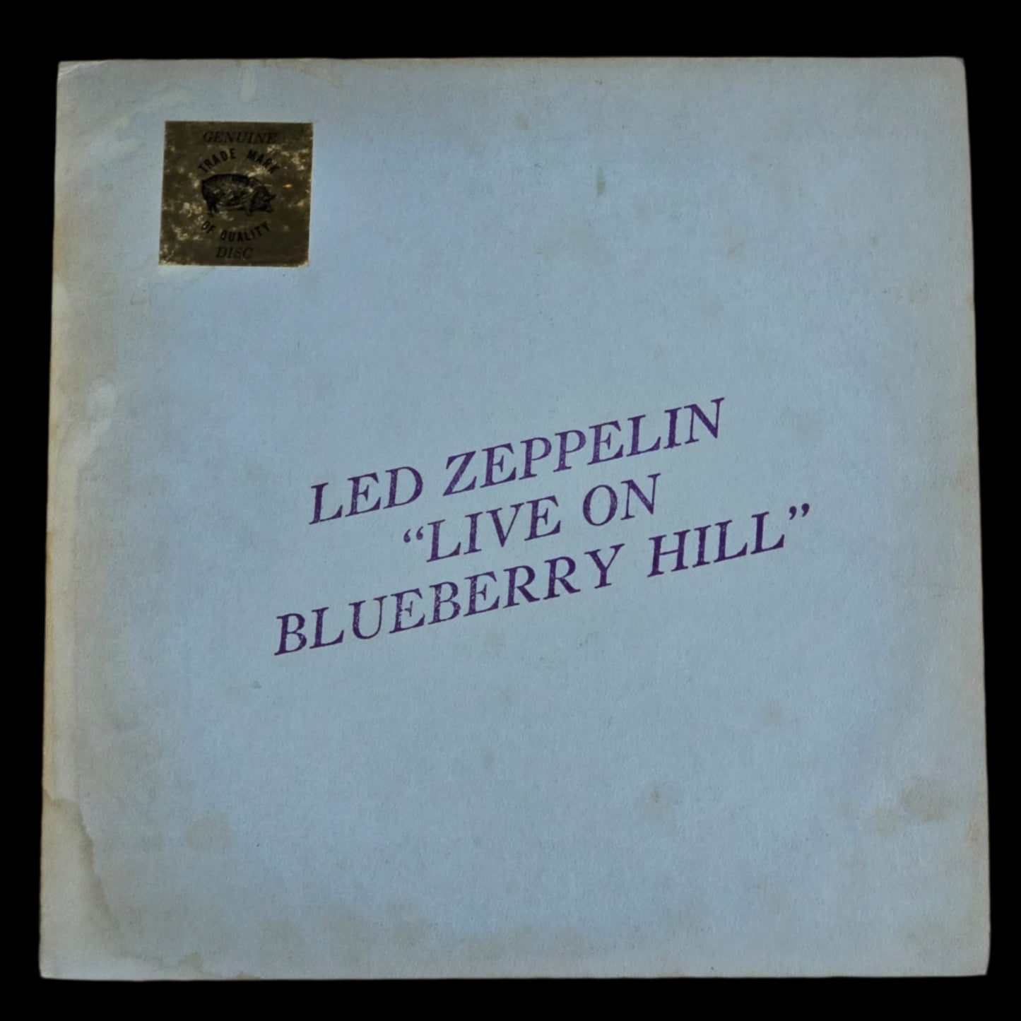 Led Zeppelin - Live on Blueberry Hill - Red