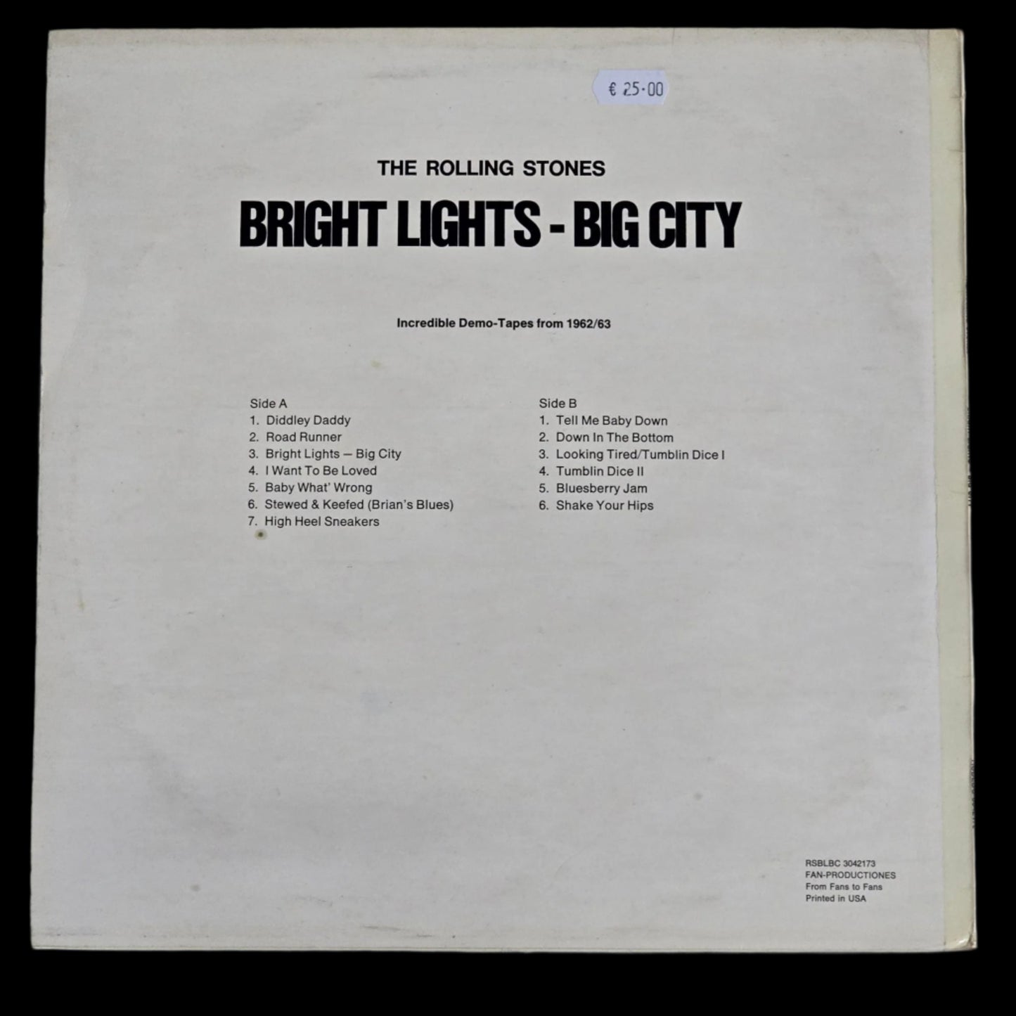 Rolling Stones - Bright Lights-Big City