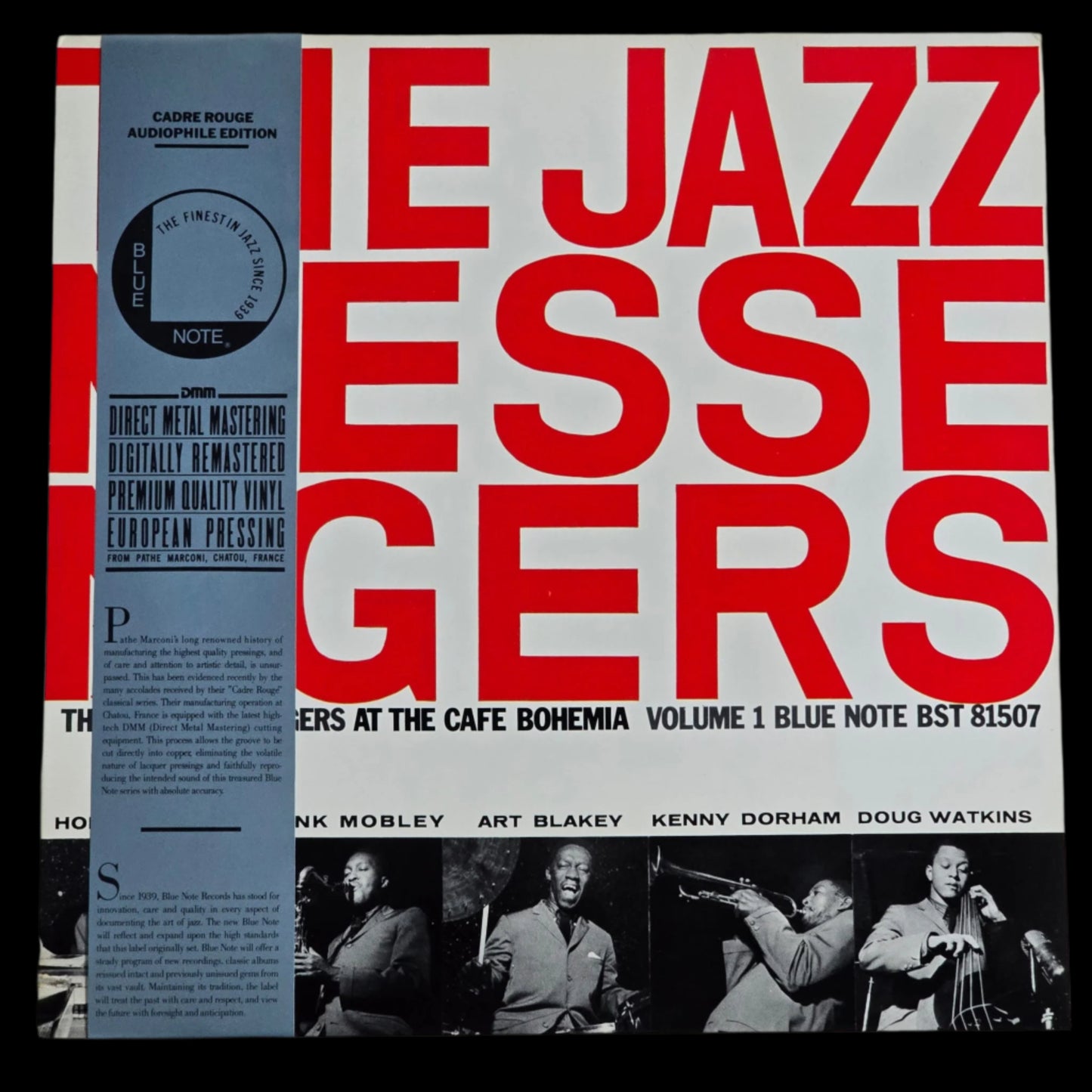 The Jazz Messengers - At The Cafe Bohemia - Volume 1 - Blue Note - Cadre Rouge - Mono