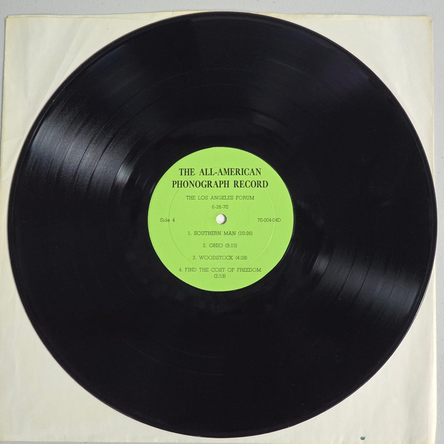 Crosby, Stills, Nash & Young - The All-American Phonograph Record Album - 2LP