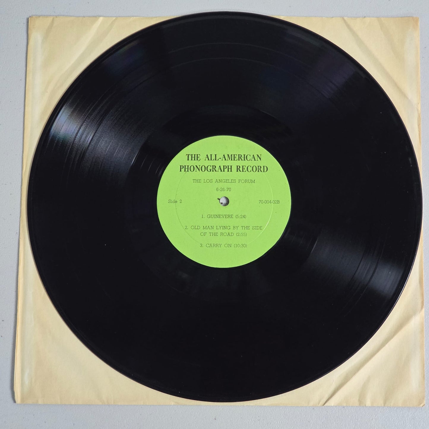 Crosby, Stills, Nash & Young - The All-American Phonograph Record Album - 2LP