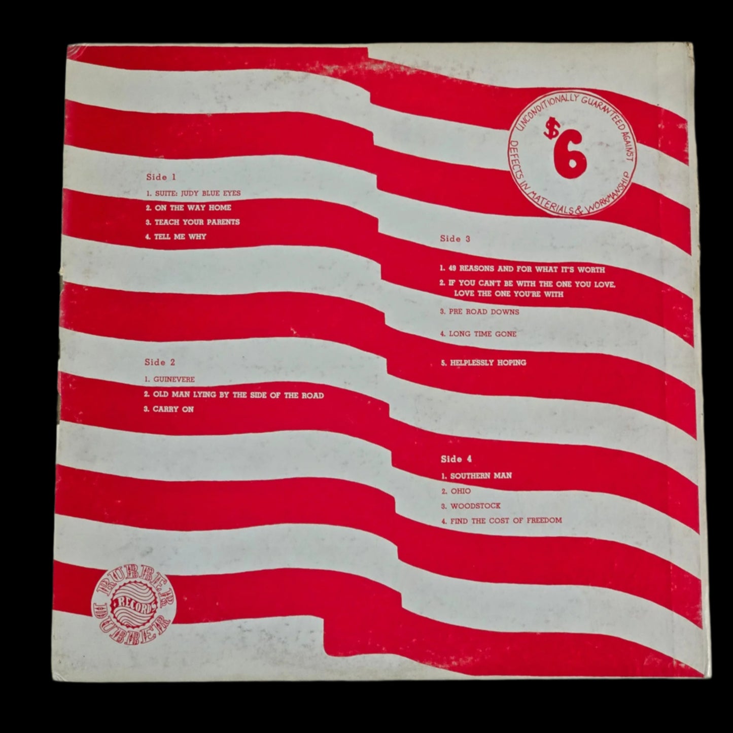 Crosby, Stills, Nash & Young - The All-American Phonograph Record Album - 2LP