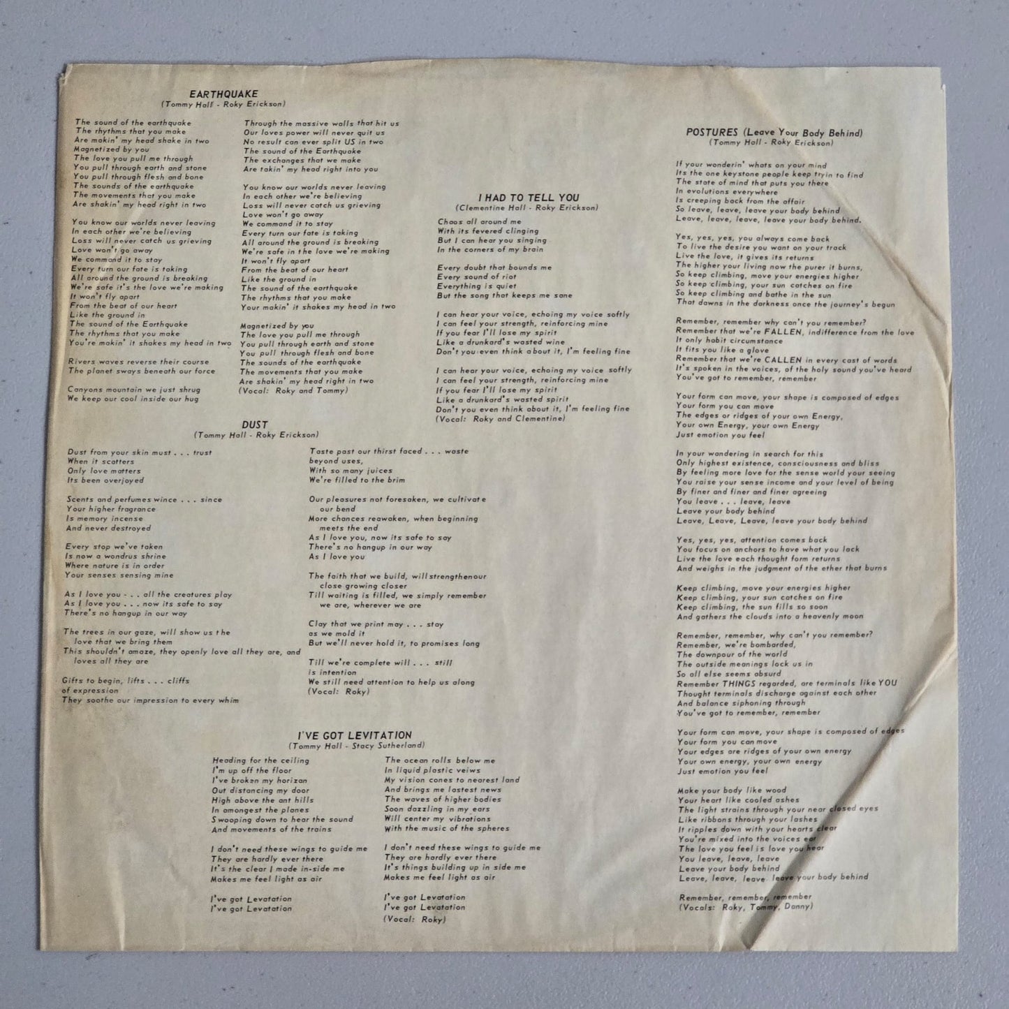 13th Floor Elevators - Easter Everywhere - 'Postures'