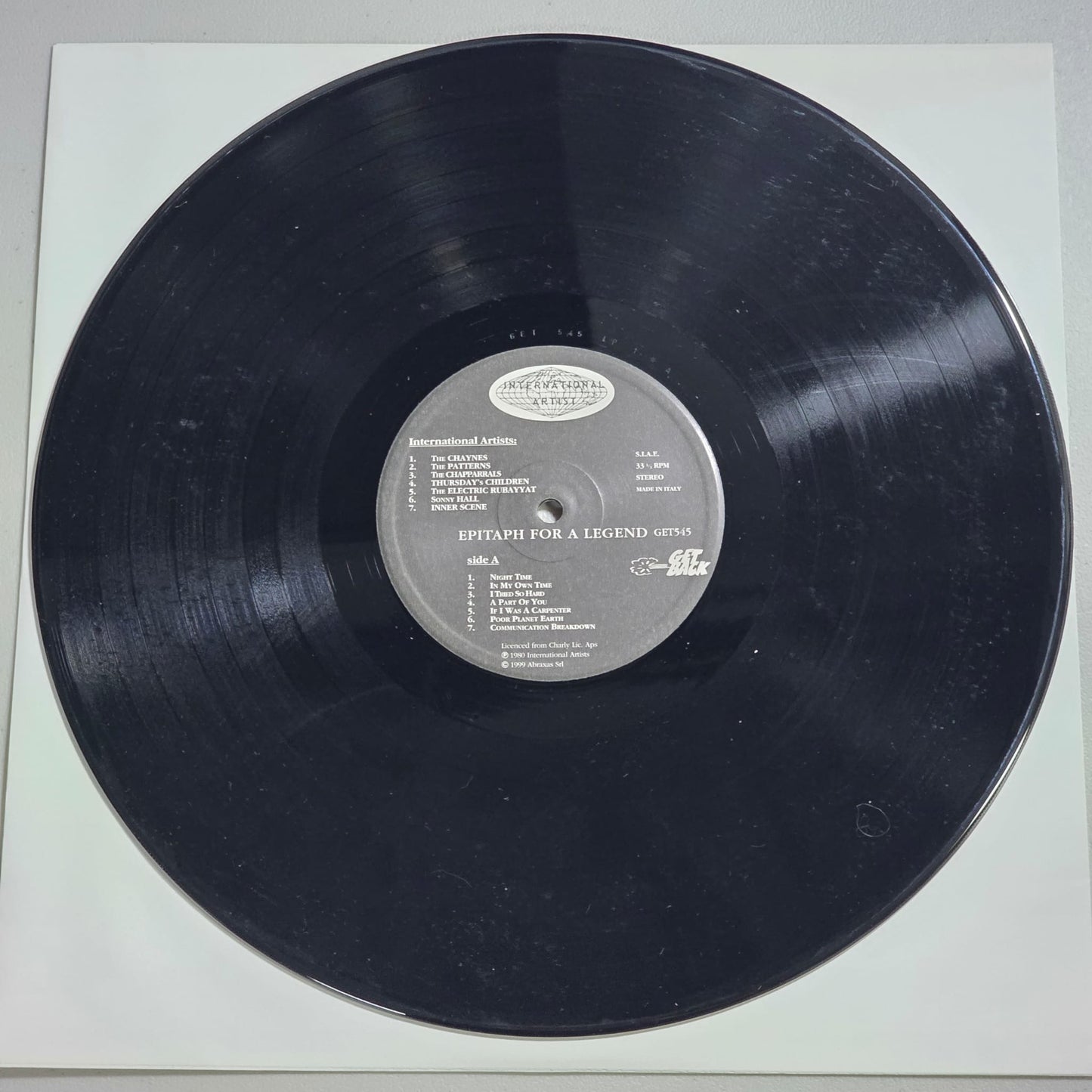 Various Artists - Epitaph For A Legend - 1999 Reissue - 2LP