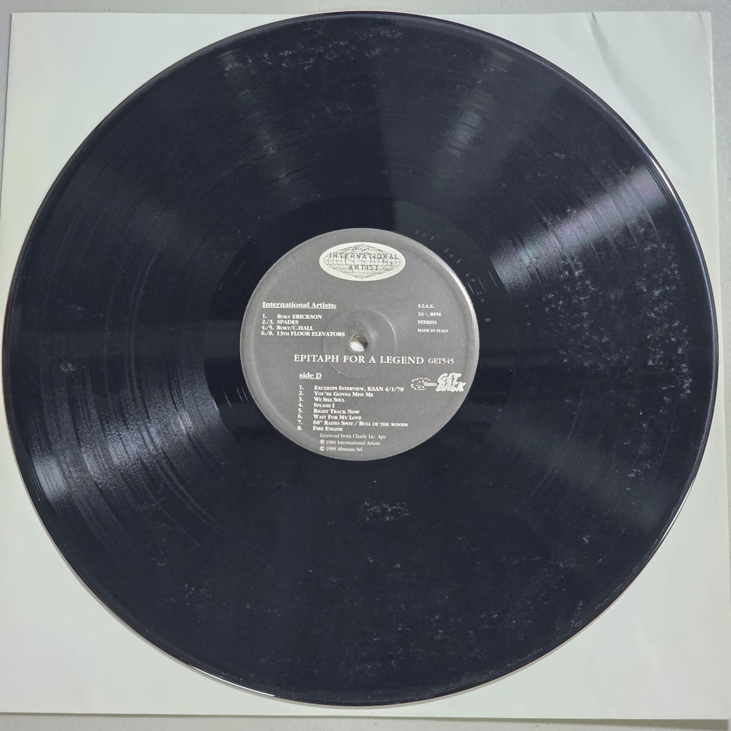 Various Artists - Epitaph For A Legend - 1999 Reissue - 2LP