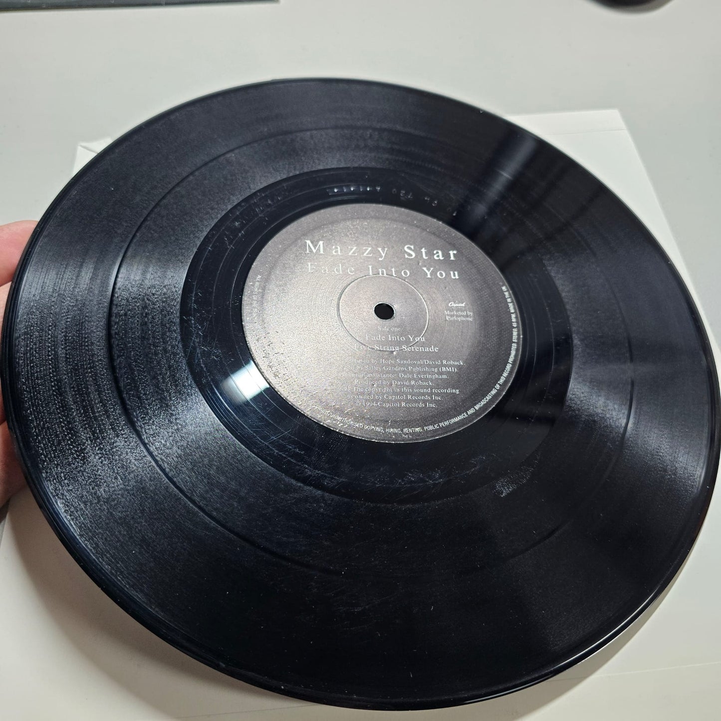 Fade Into You - UK 1994 10" EP