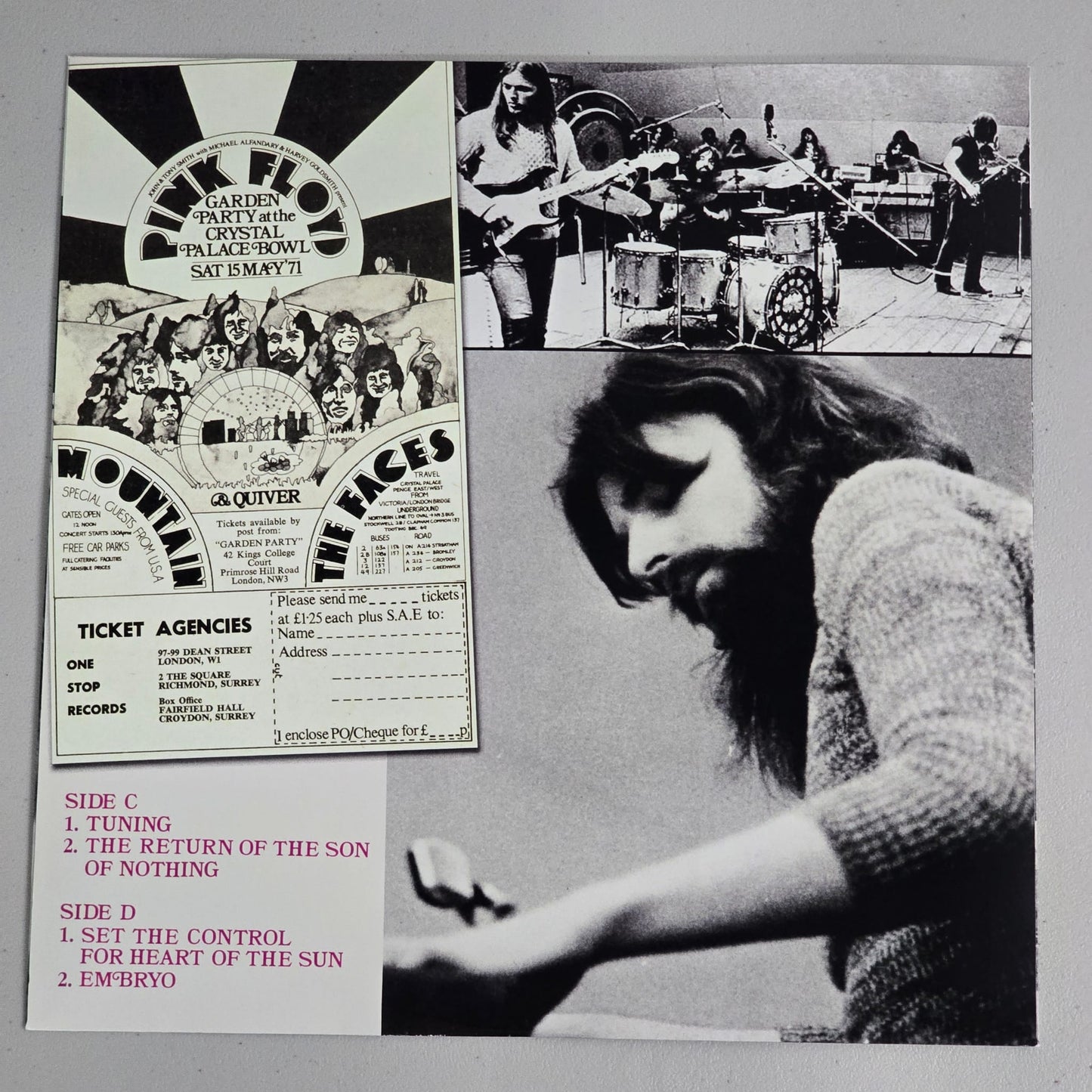 Pink Floyd - Garden Party at the Crystal Palace Bowl