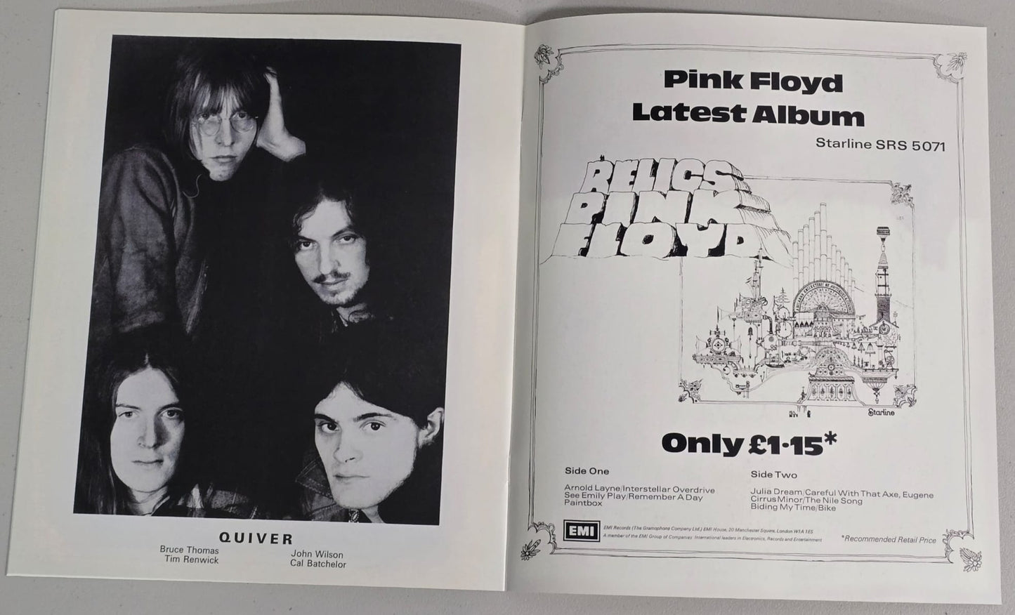 Pink Floyd - Garden Party at the Crystal Palace Bowl