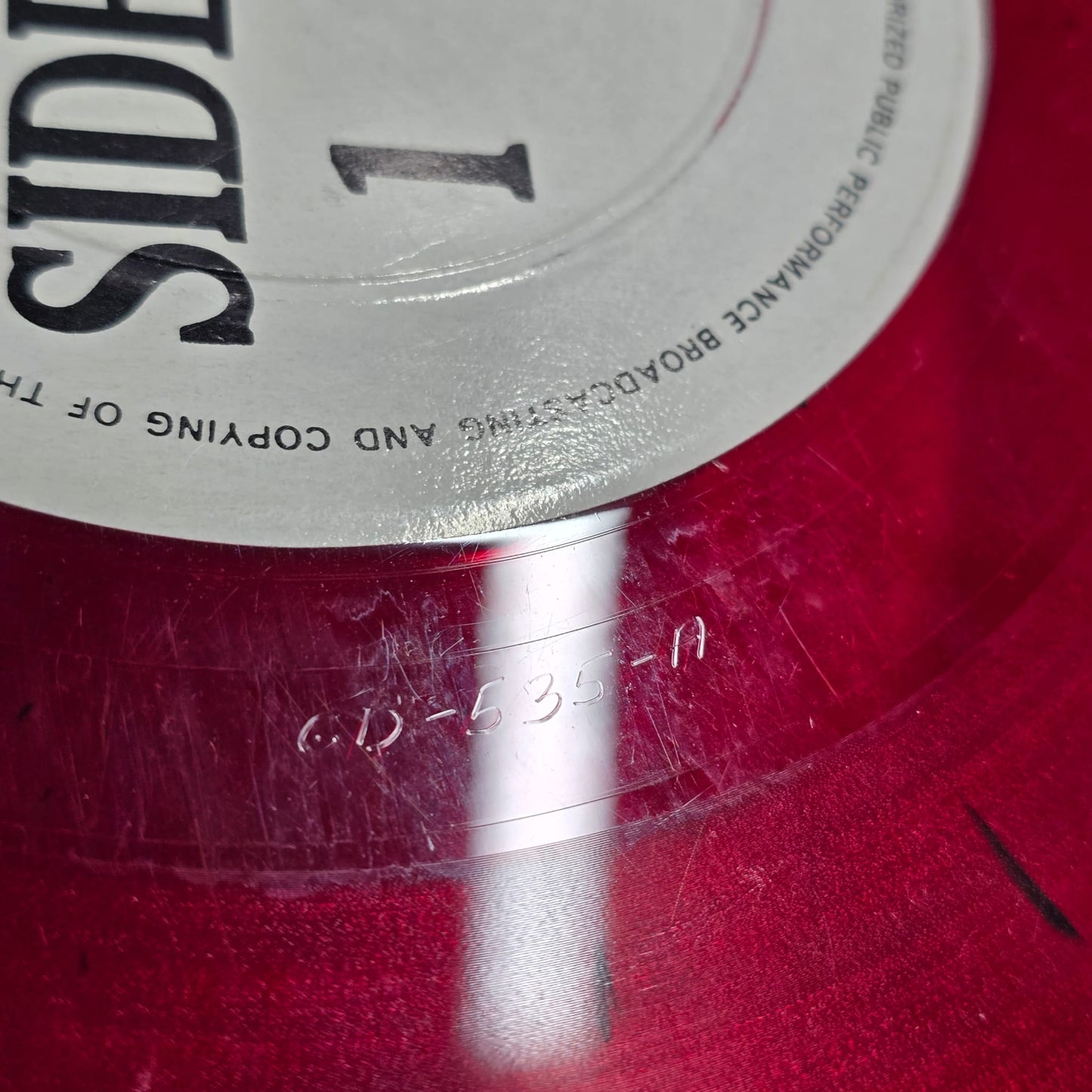 Grateful Dead - Hollywood Palladium 1 - Red