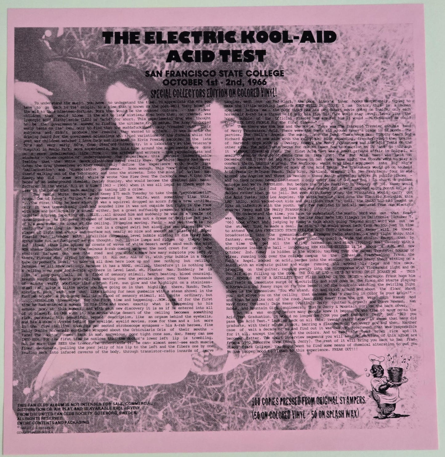 Grateful Dead - The Electric Kool-Aid Acid Test - Marbled Blue