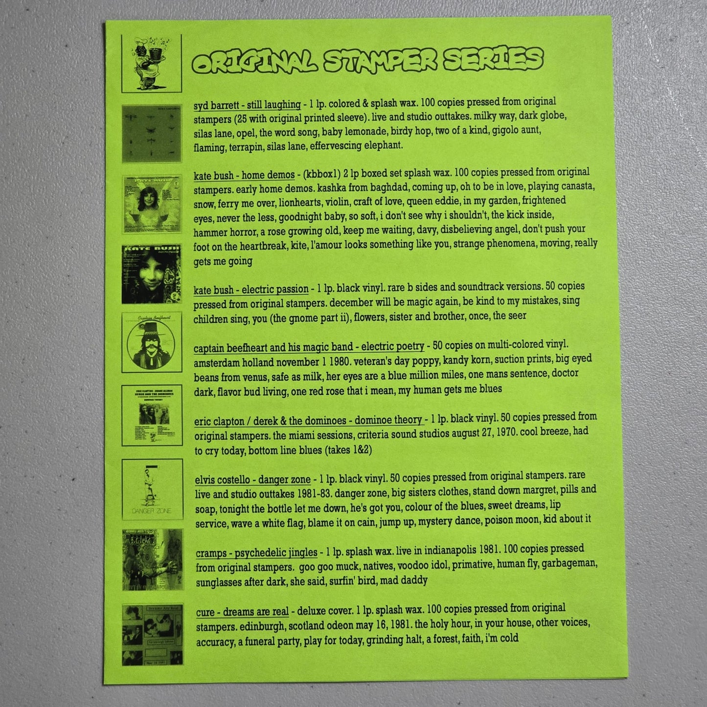 Grateful Dead - The Electric Kool-Aid Acid Test - Green Splatter