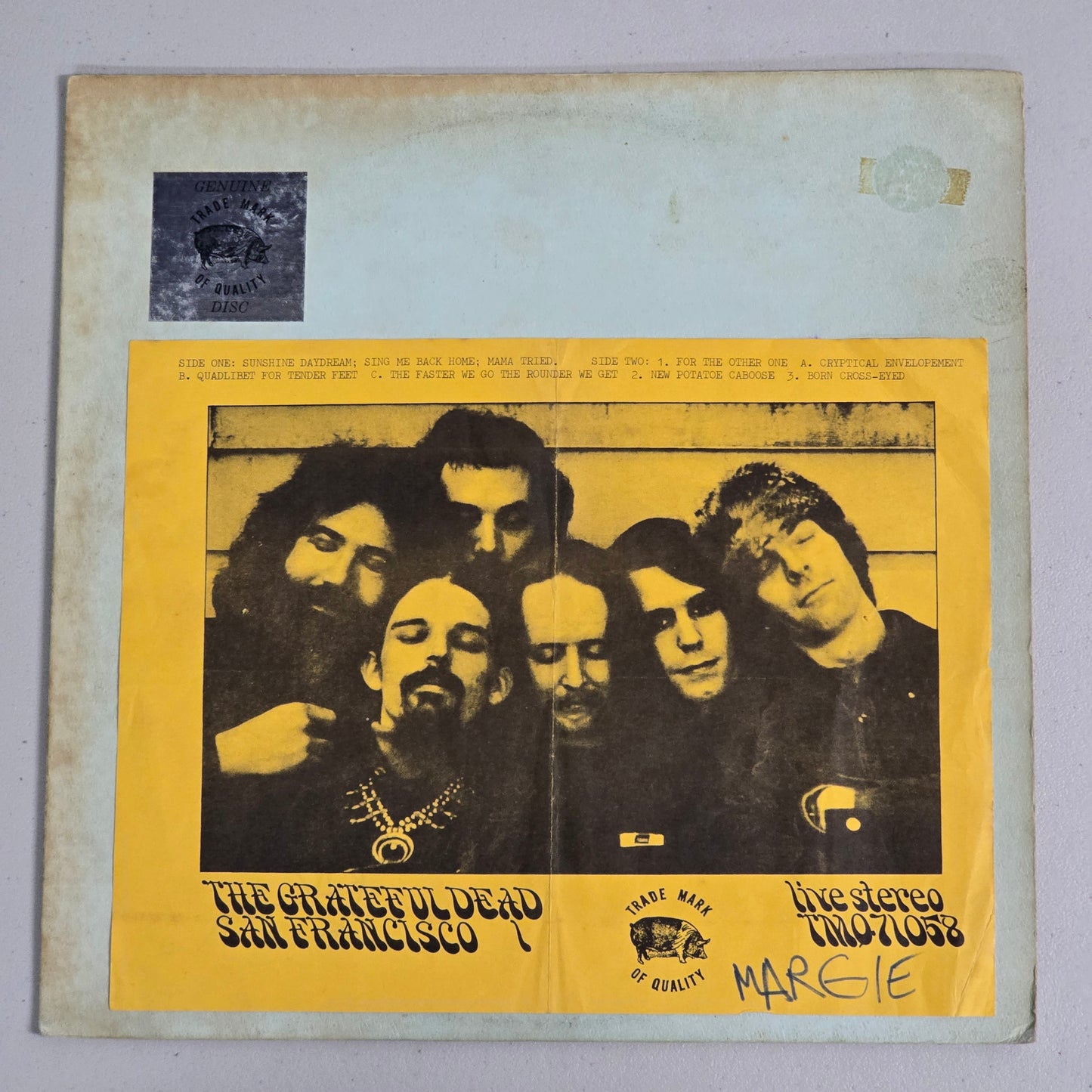 Grateful Dead - San Francisco 1 - TMOQ Green