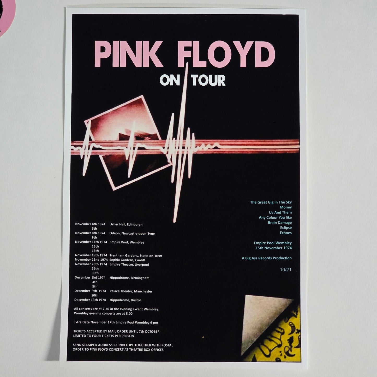 Pink Floyd - Heroes For Ghosts - 2LP ACETATE - PART 1 of 2