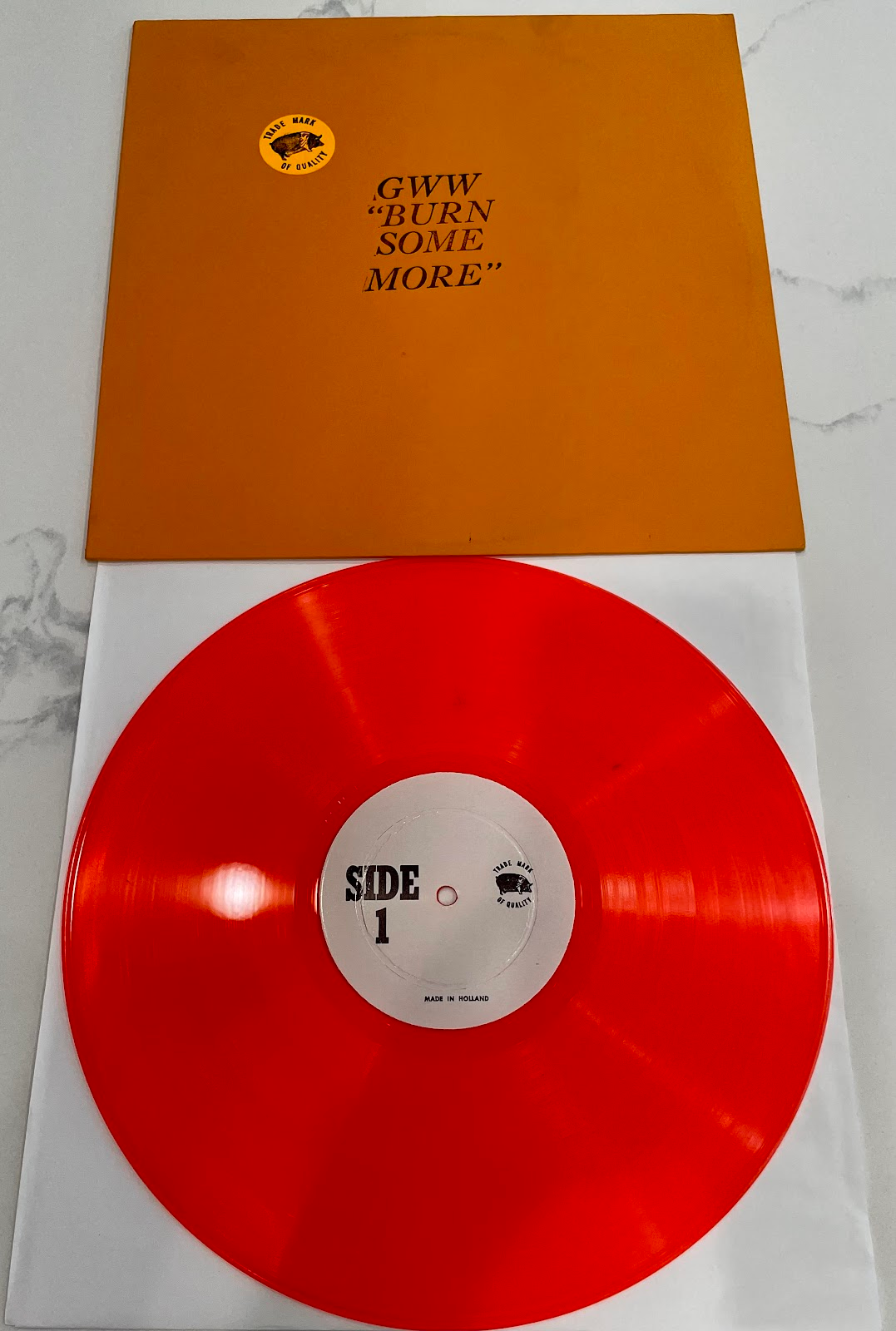 Bob Dylan - GWW "Burn Some More" - Peach Vinyl